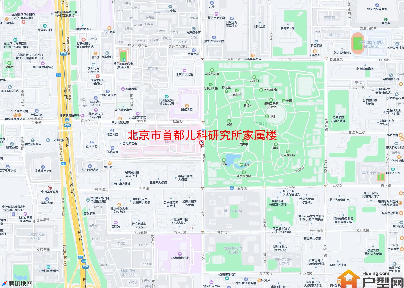 首都儿科研究所家属楼小区 - 户型网