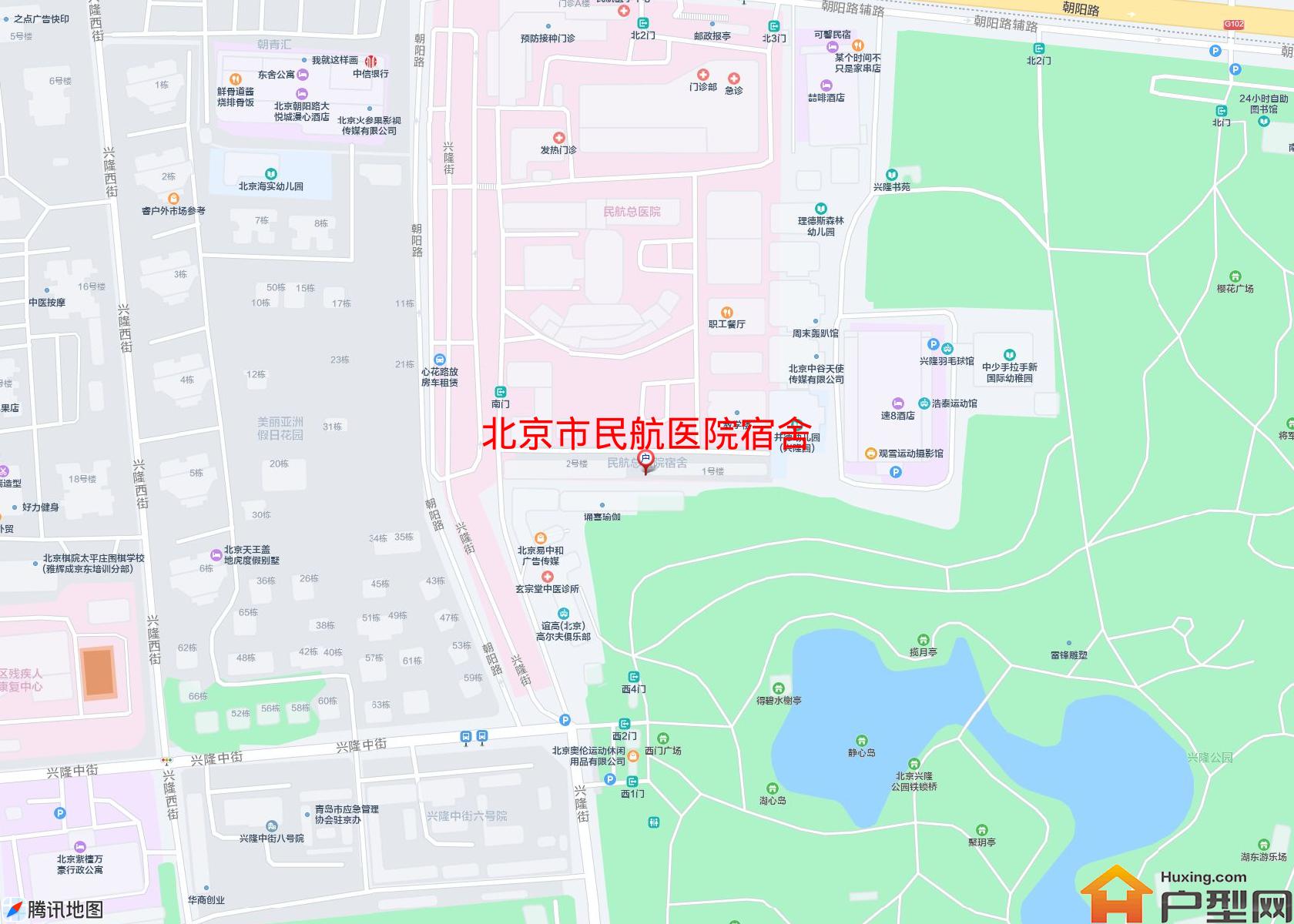 民航医院宿舍小区 - 户型网