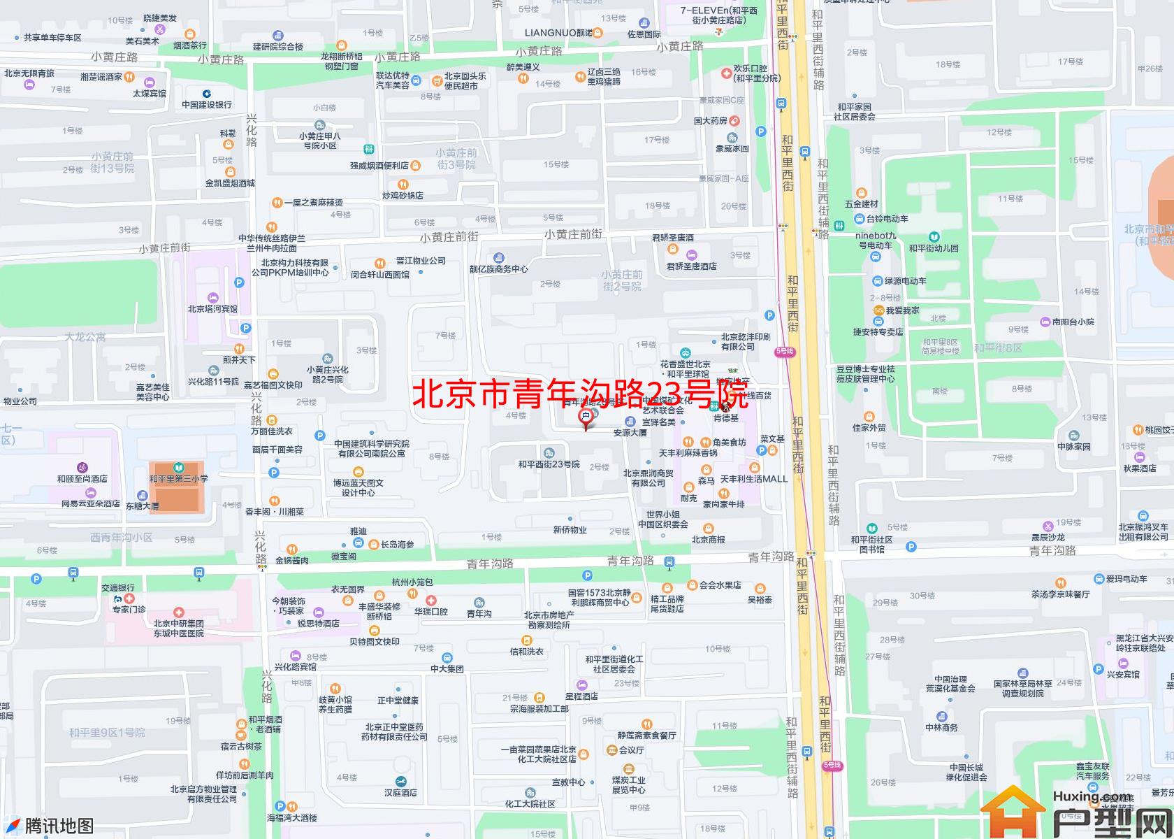 青年沟路23号院小区 - 户型网