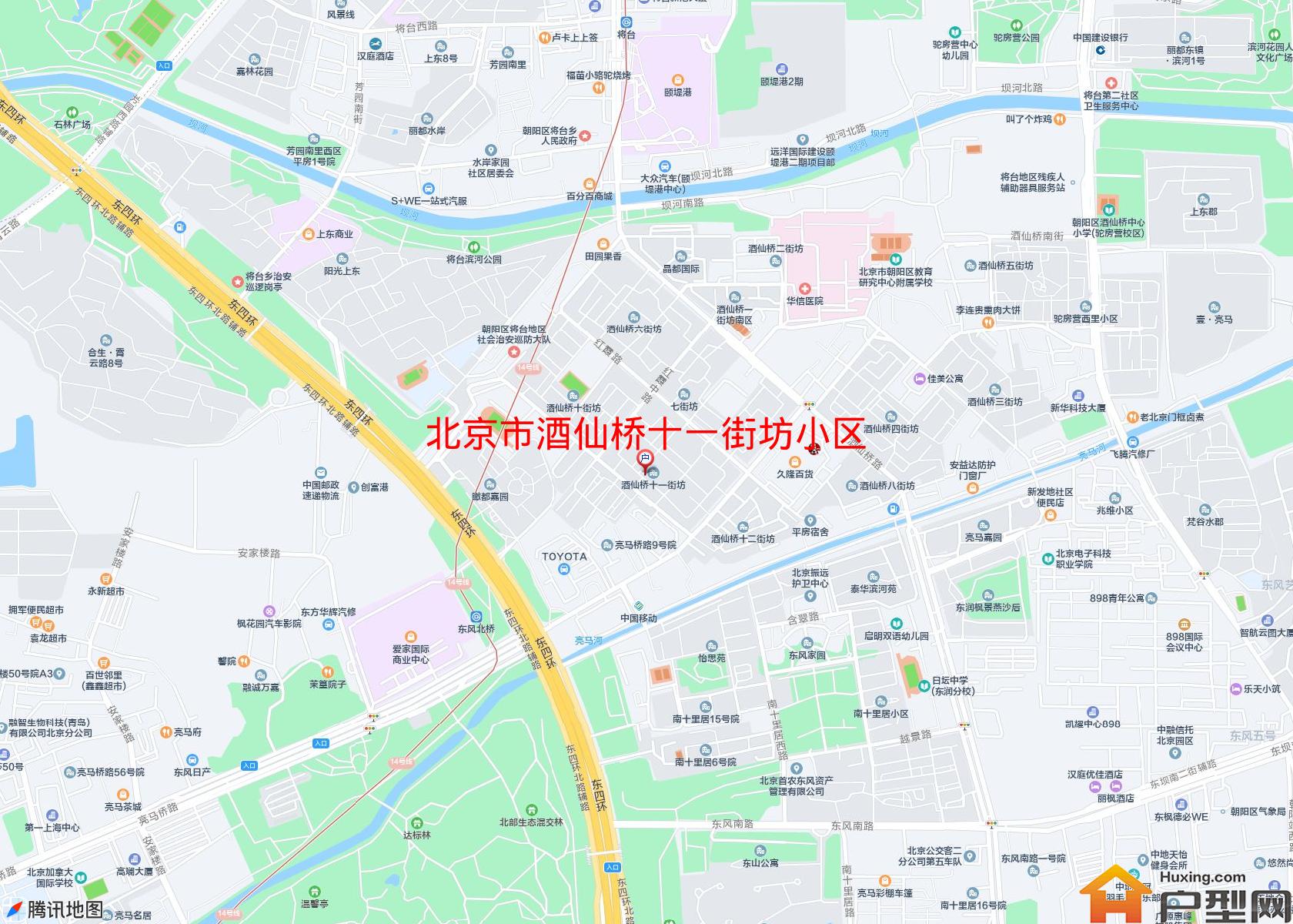 酒仙桥十一街坊小区小区 - 户型网