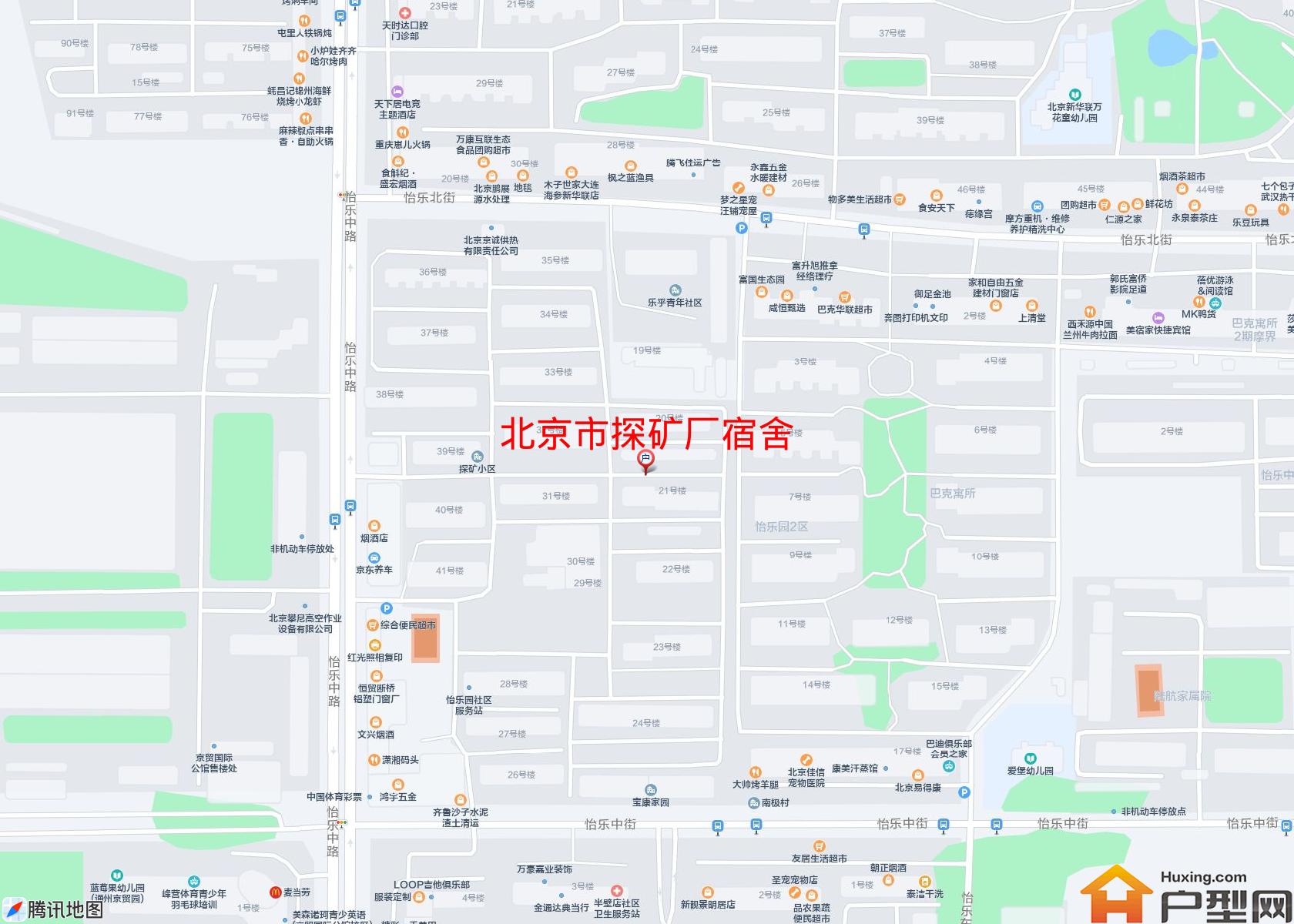 探矿厂宿舍小区 - 户型网