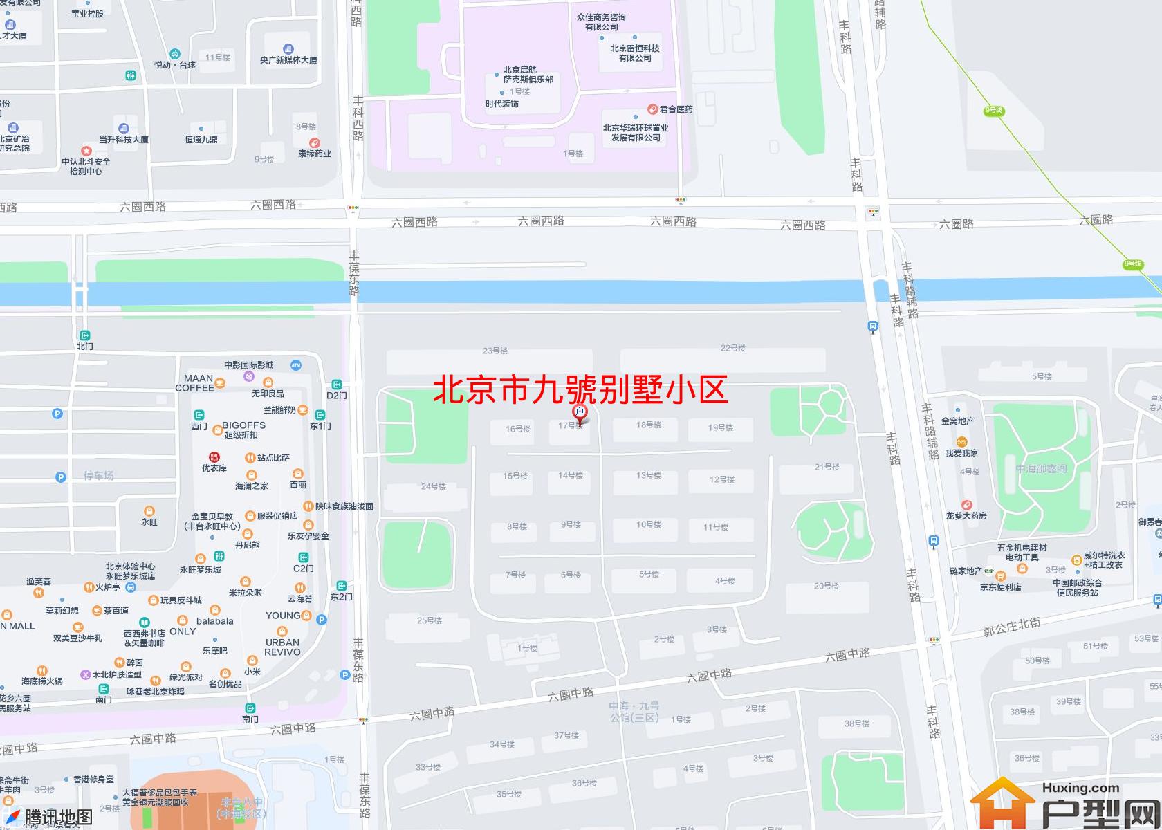 九號别墅小区小区 - 户型网