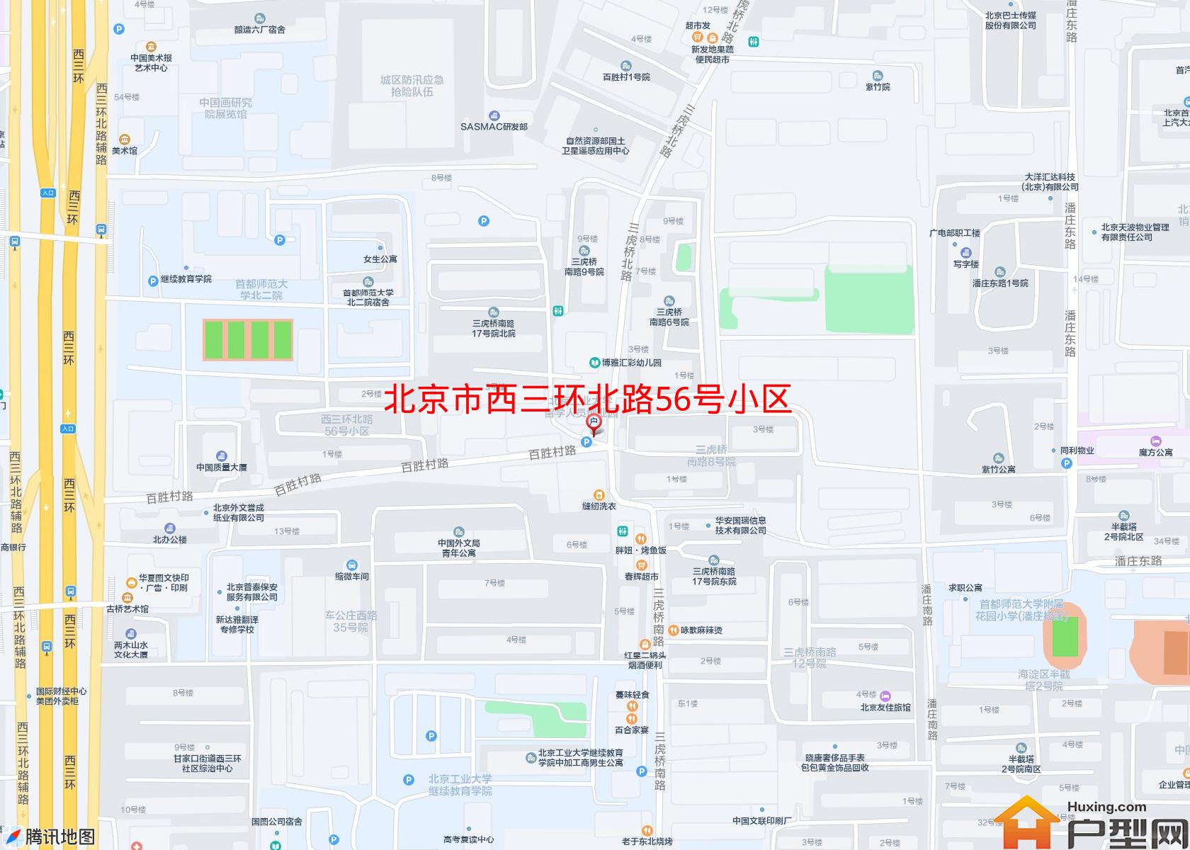 西三环北路56号小区小区 - 户型网