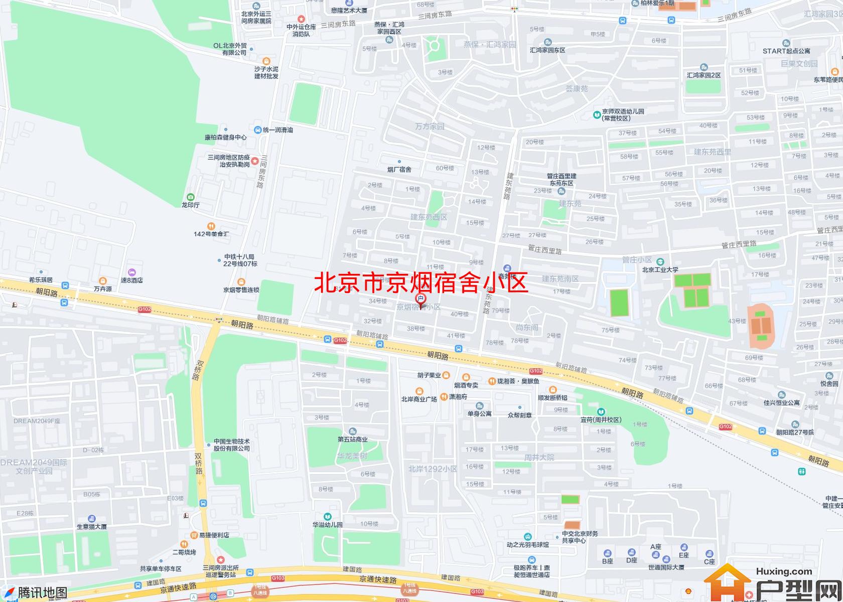 京烟宿舍小区小区 - 户型网