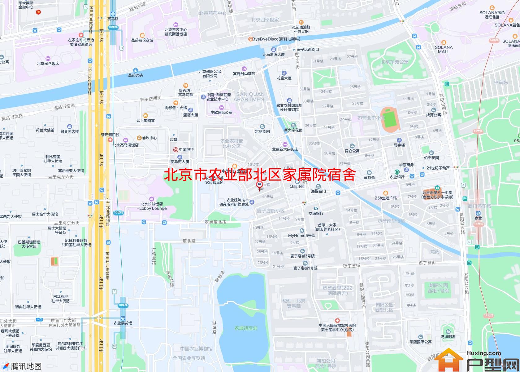 农业部北区家属院宿舍小区 - 户型网