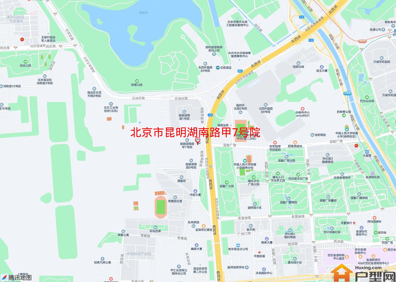 昆明湖南路甲7号院小区 - 户型网