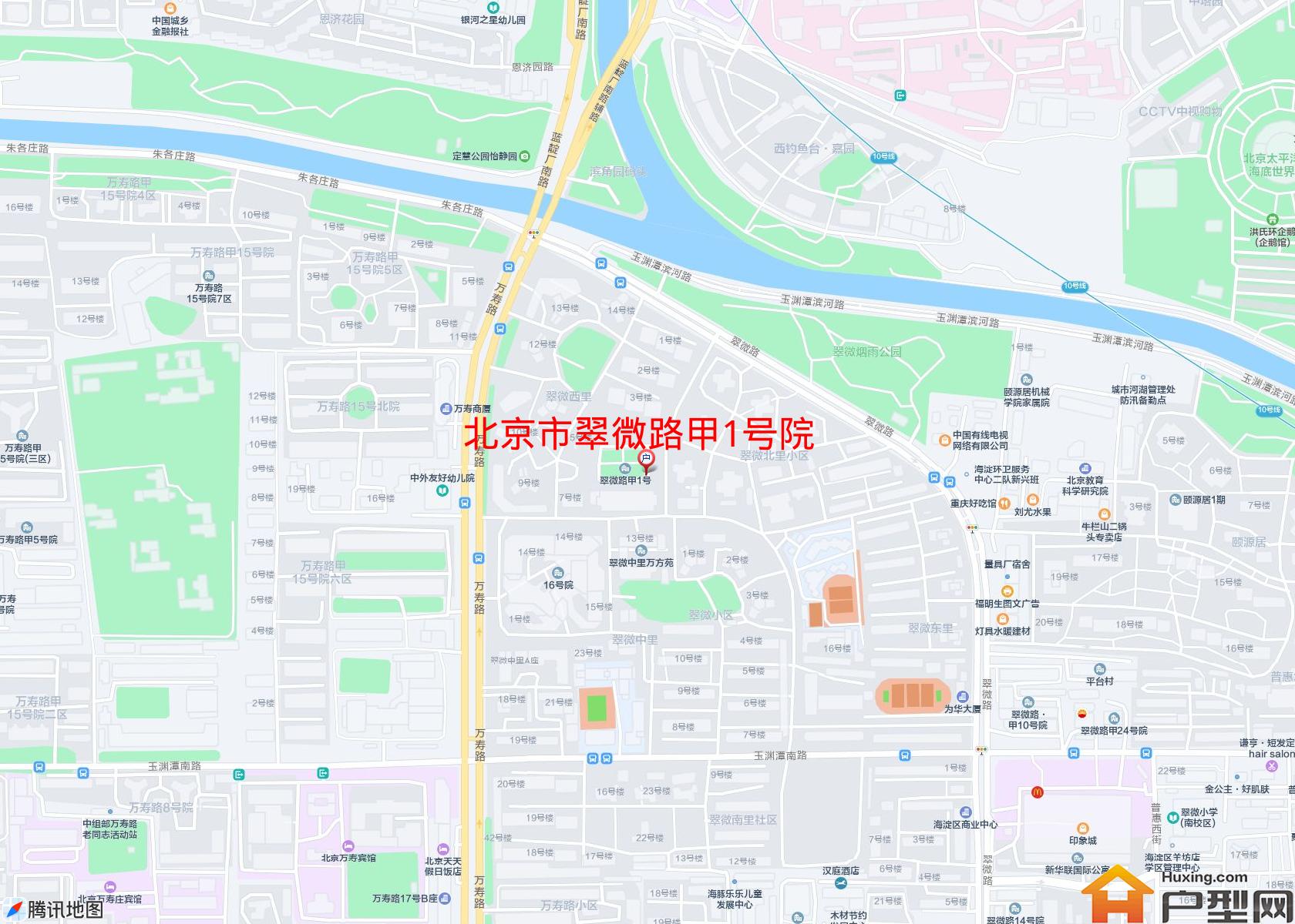 翠微路甲1号院小区 - 户型网