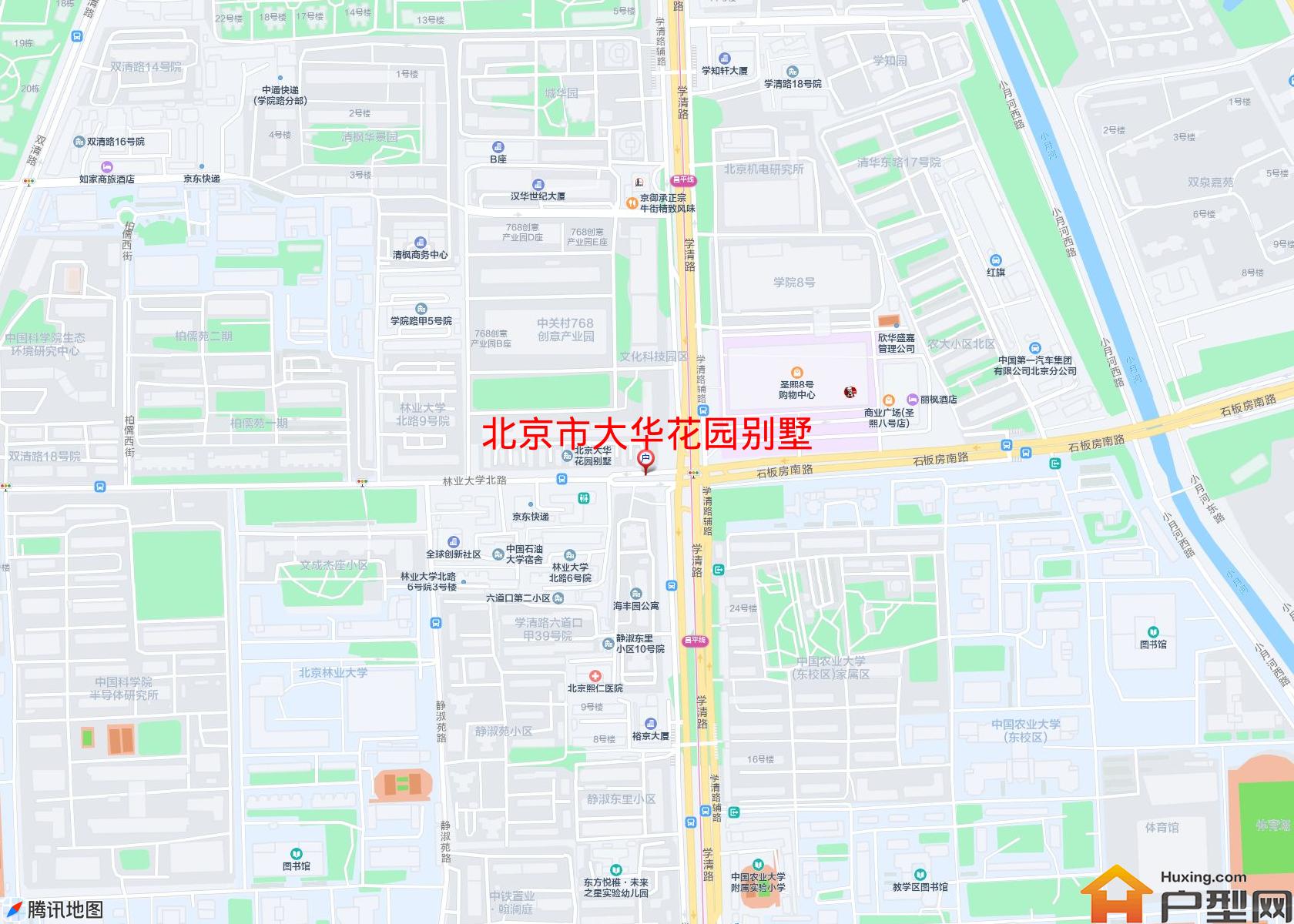 大华花园别墅小区 - 户型网