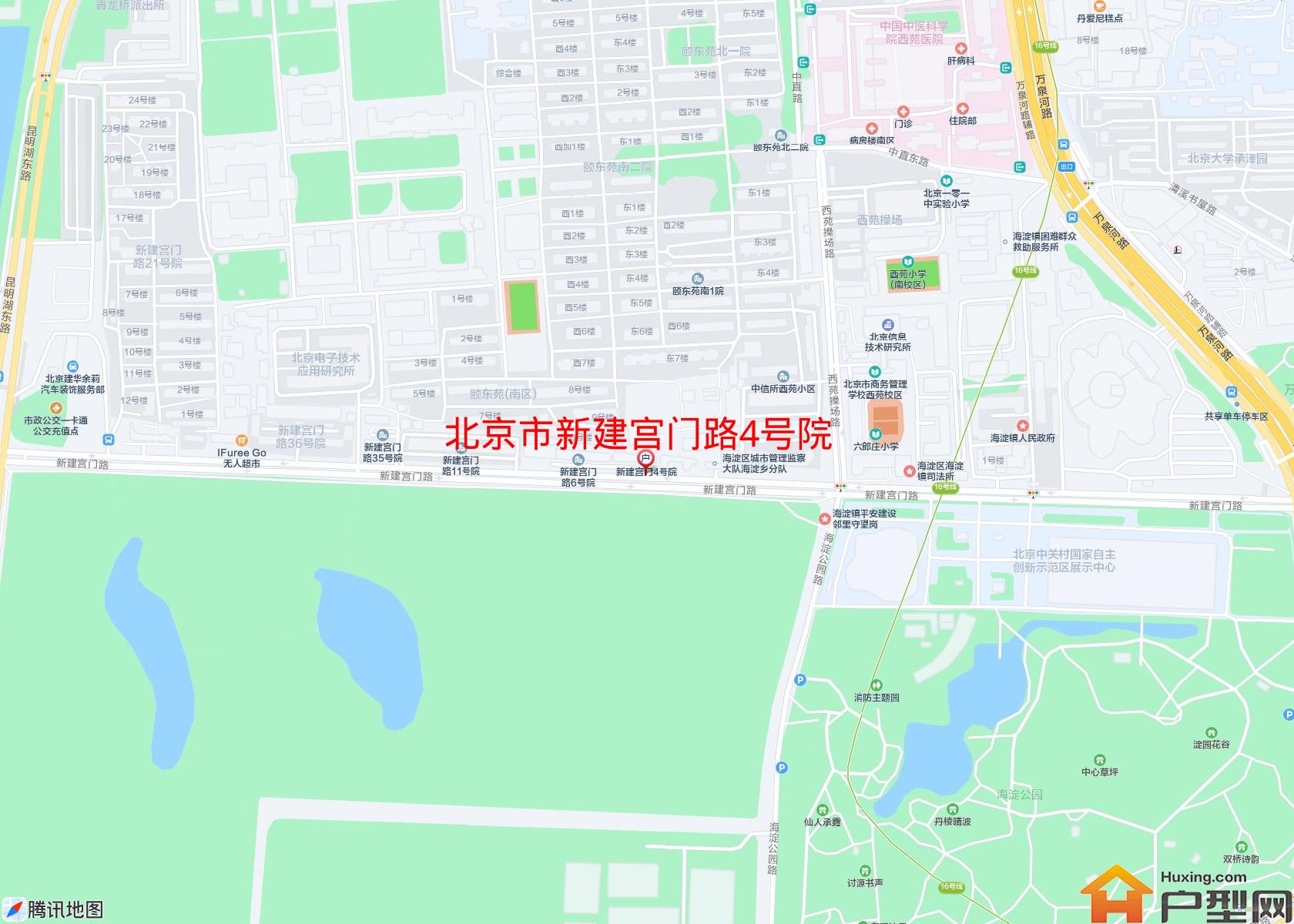 新建宫门路4号院小区 - 户型网