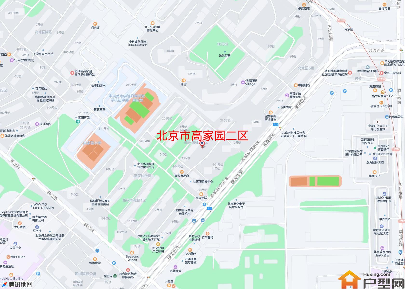 高家园二区小区 - 户型网