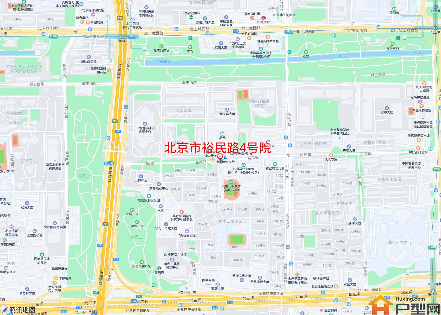 裕民路4号院小区 - 户型网