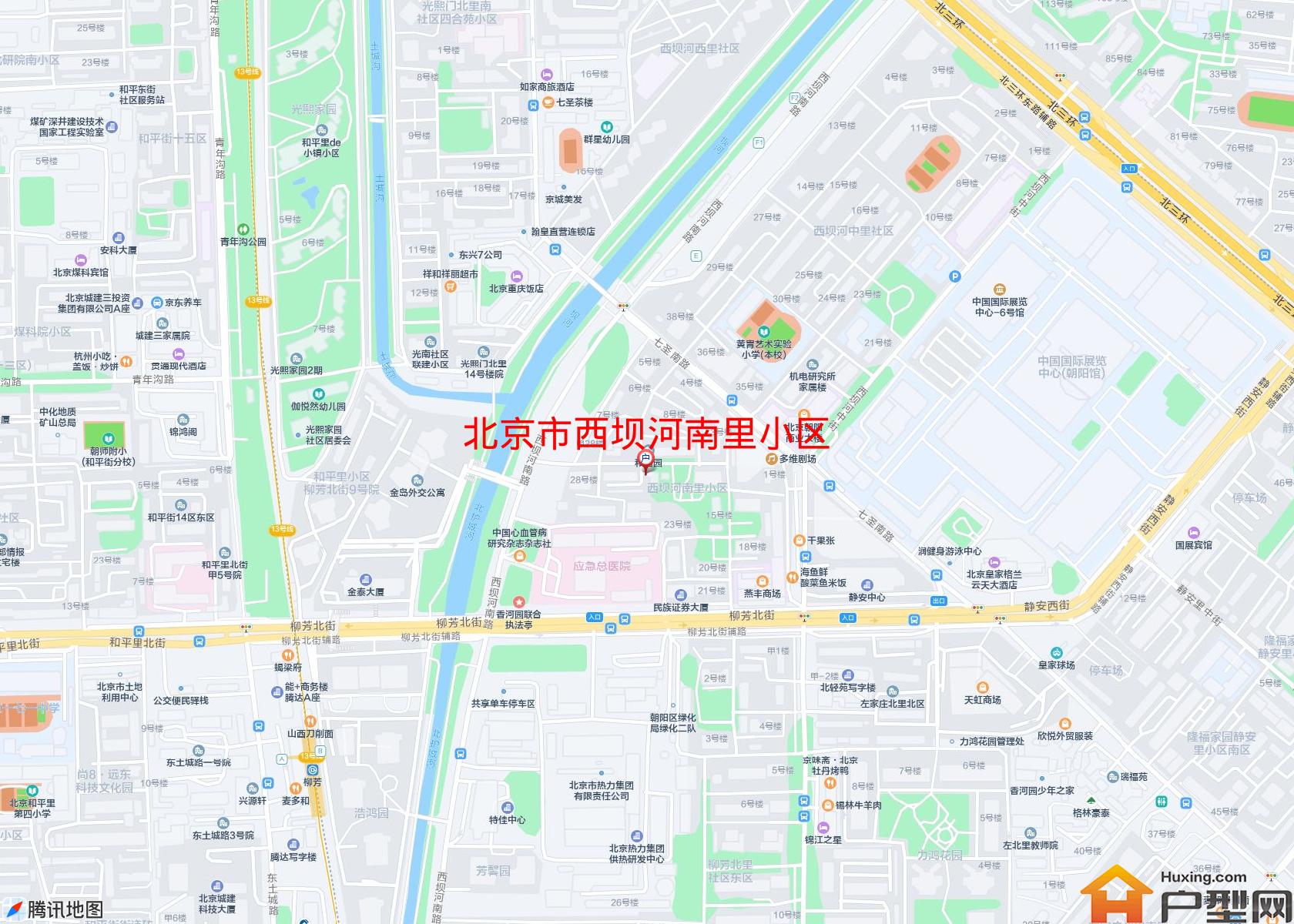 西坝河南里小区小区 - 户型网 西坝河南里小区小区 - 户型网