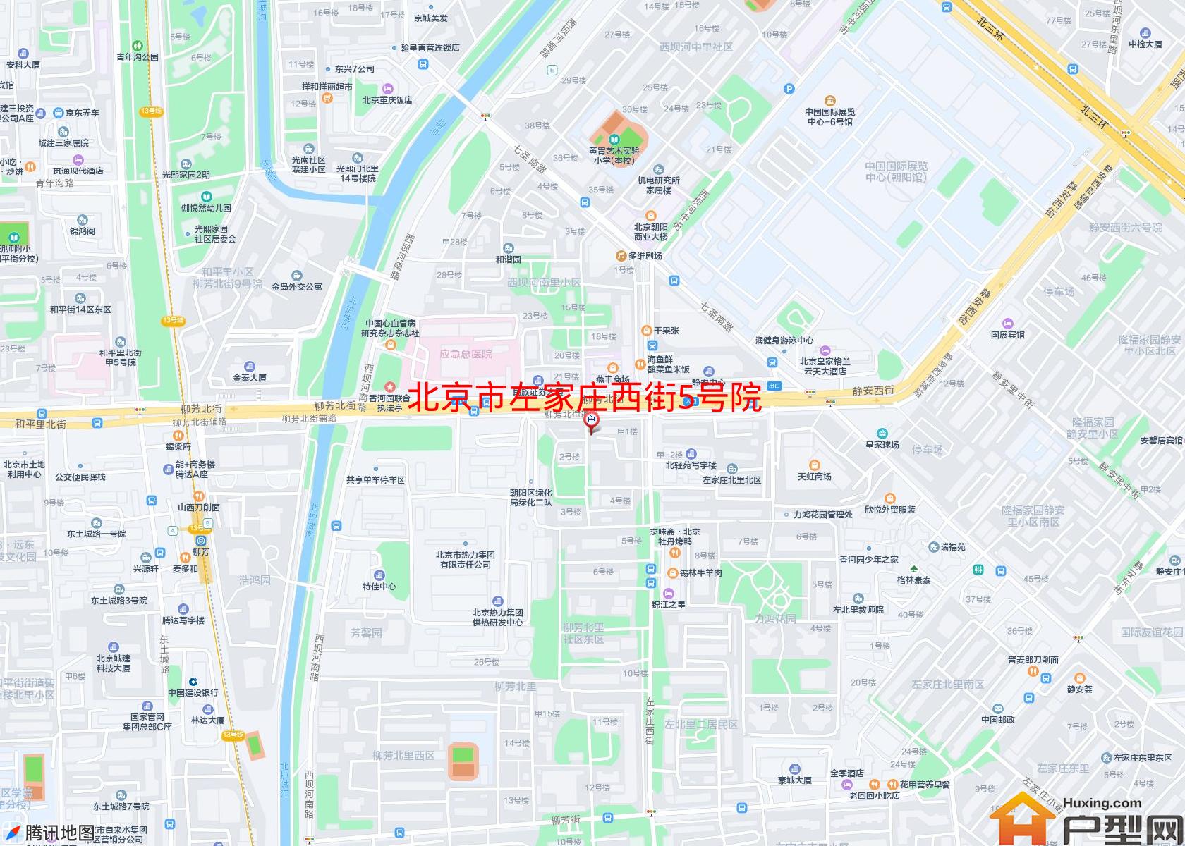 左家庄西街5号院小区 - 户型网