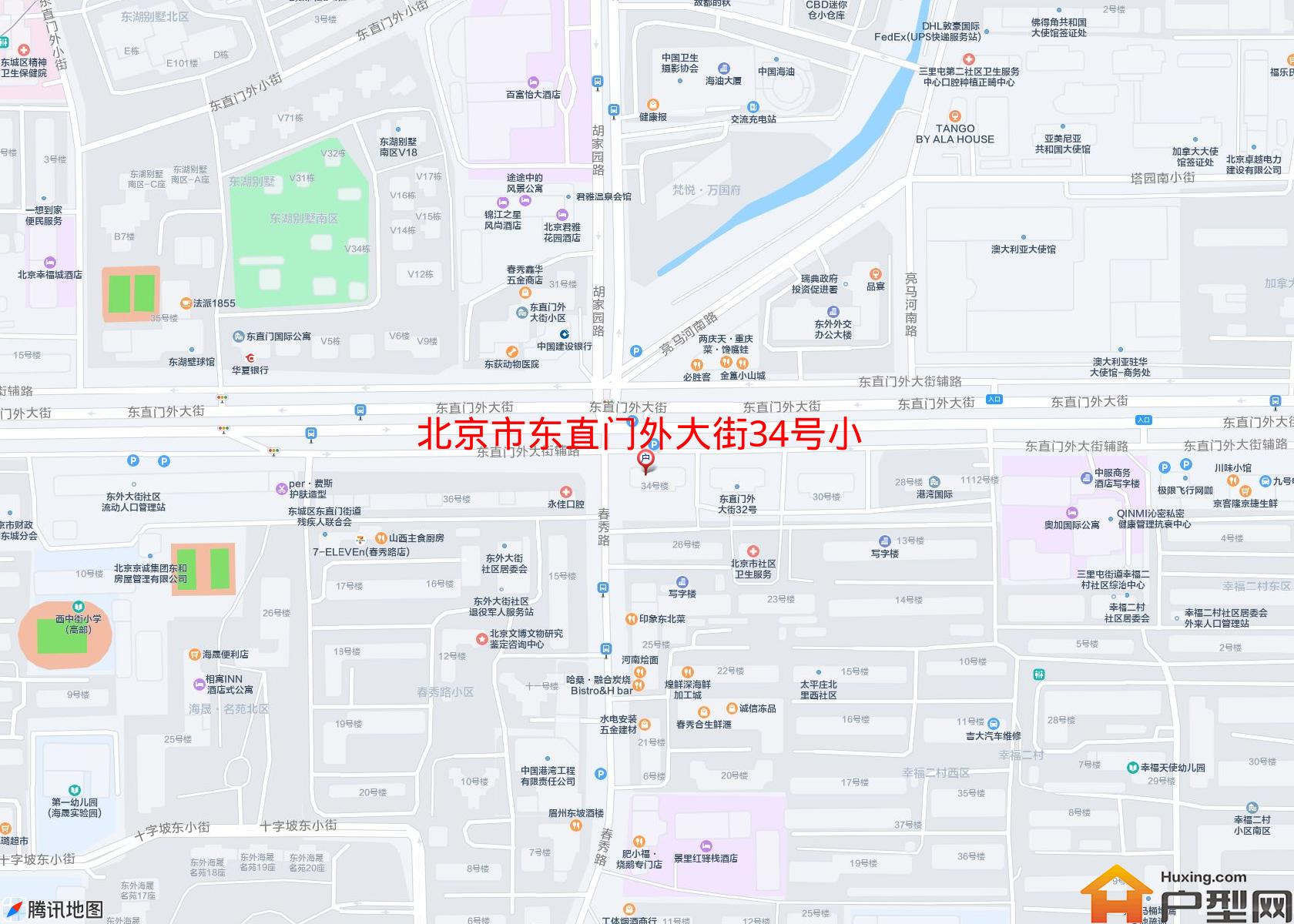 东直门外大街34号小区小区 - 户型网