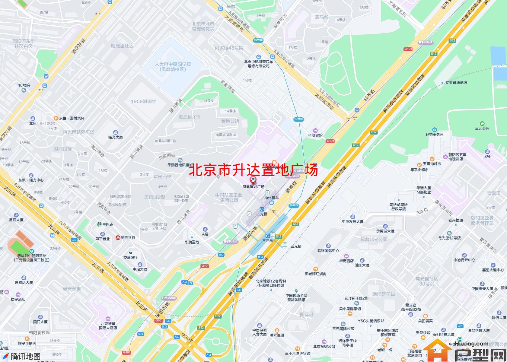 升达置地广场小区 - 户型网