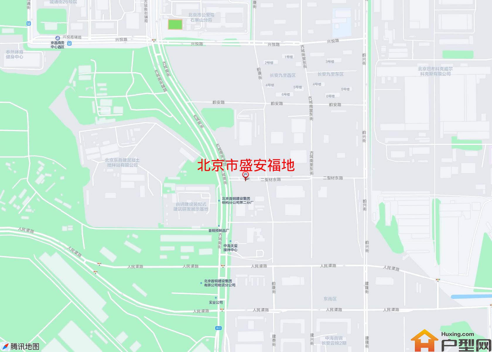 盛安福地小区 - 户型网