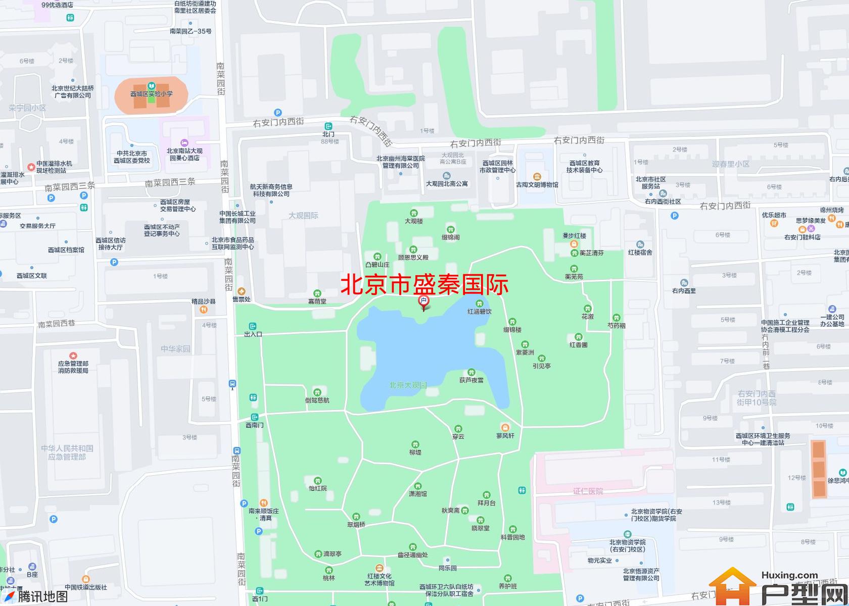 盛秦国际小区 - 户型网