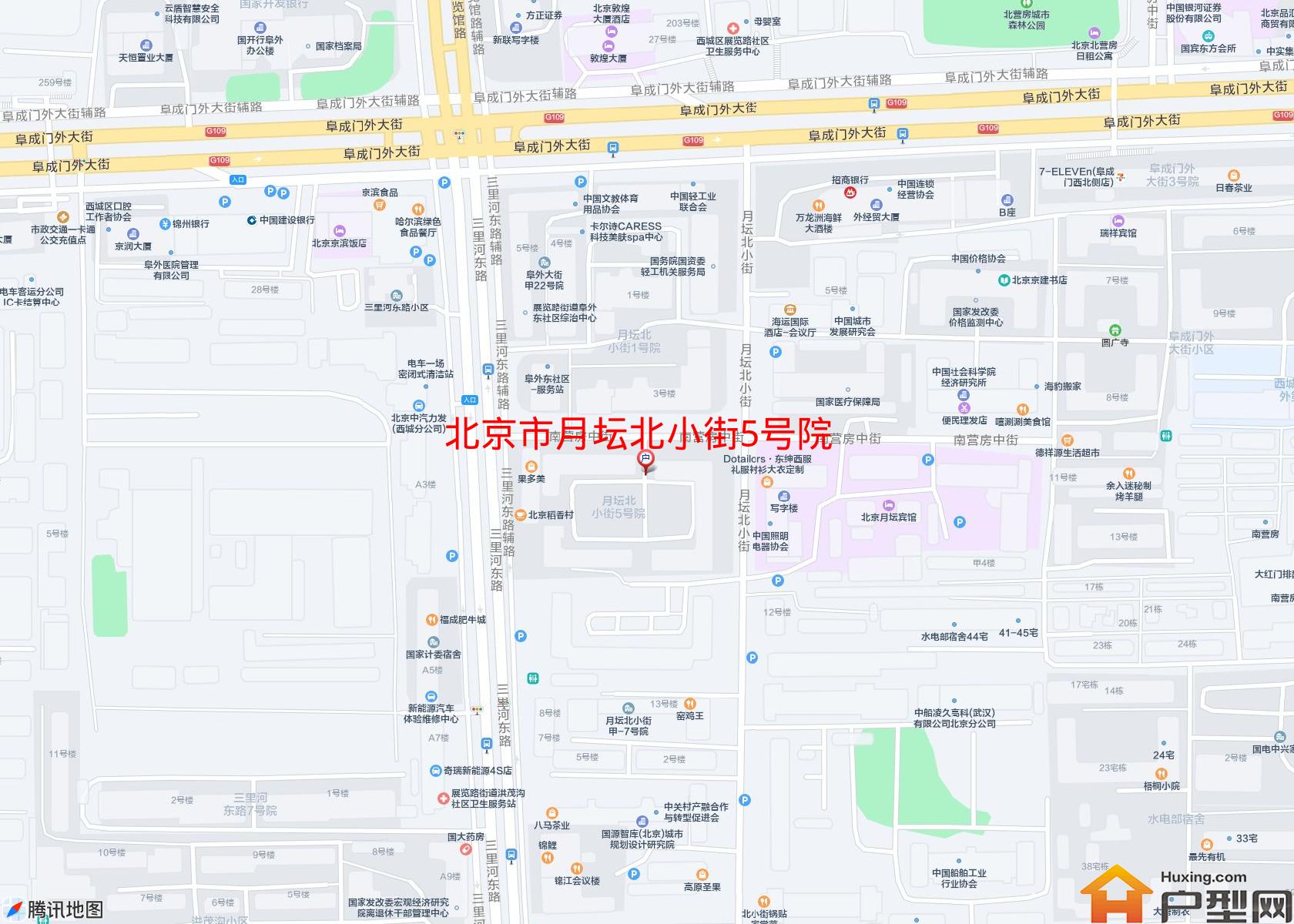 月坛北小街5号院小区 - 户型网