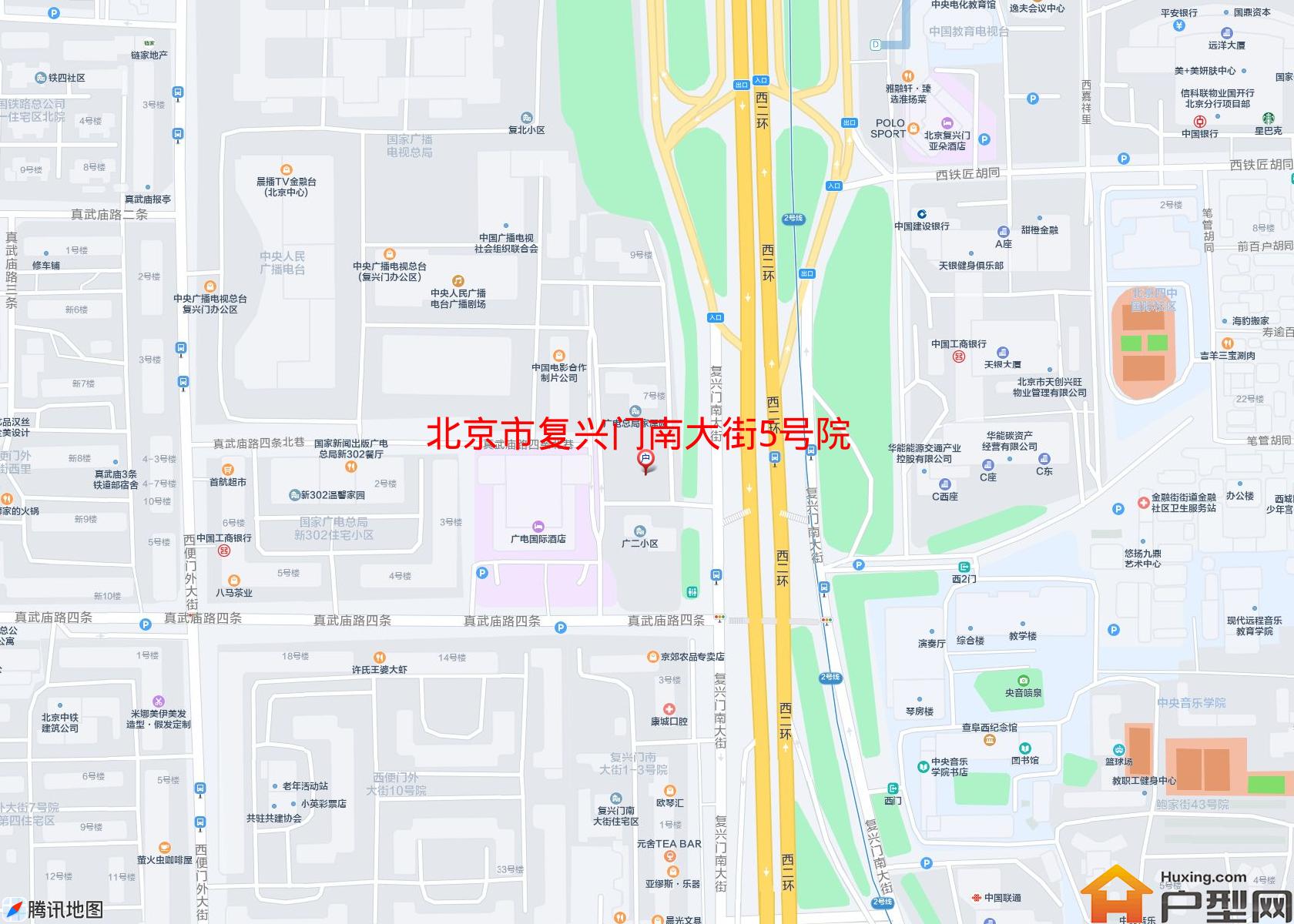 复兴门南大街5号院小区 - 户型网
