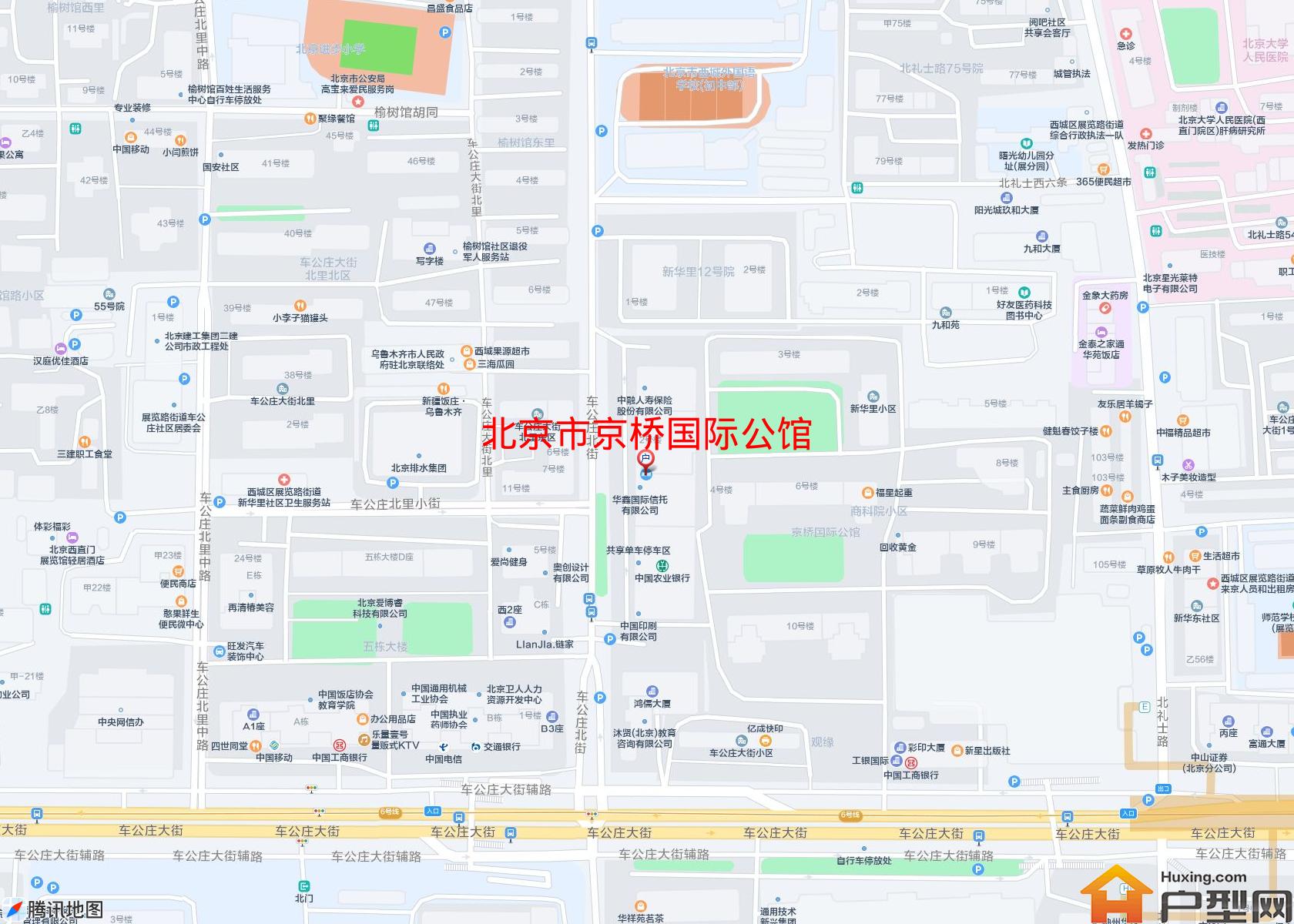京桥国际公馆小区 - 户型网
