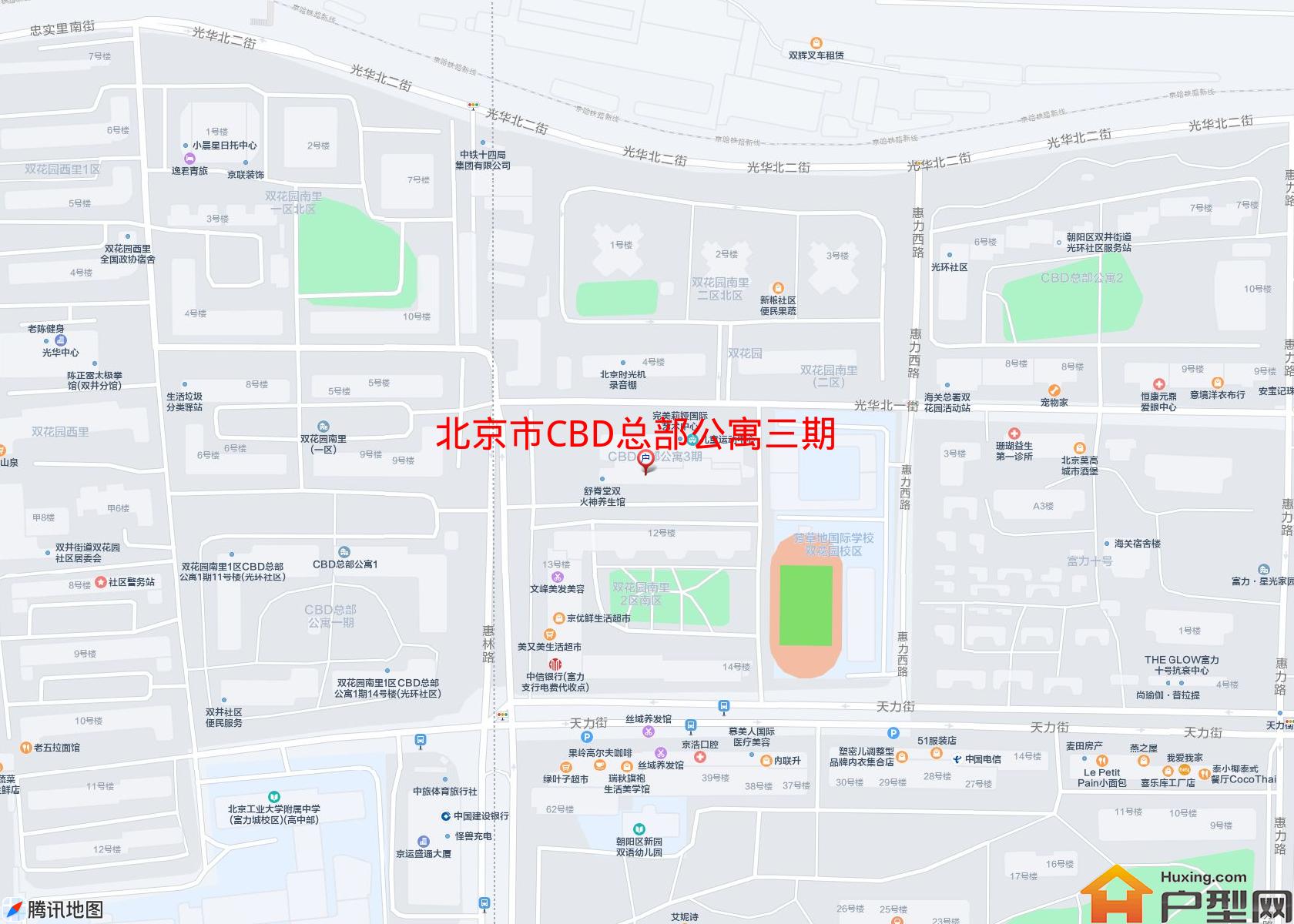 CBD总部公寓三期小区 - 户型网