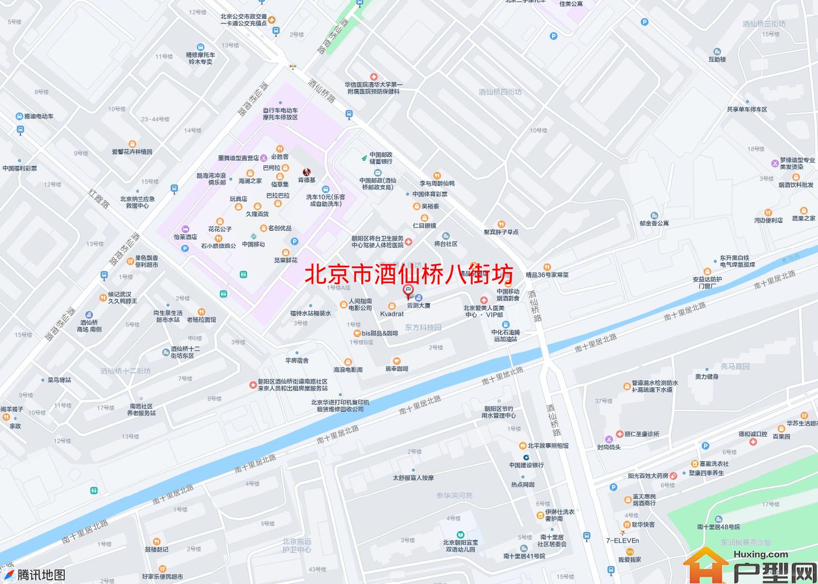 酒仙桥八街坊小区 - 户型网