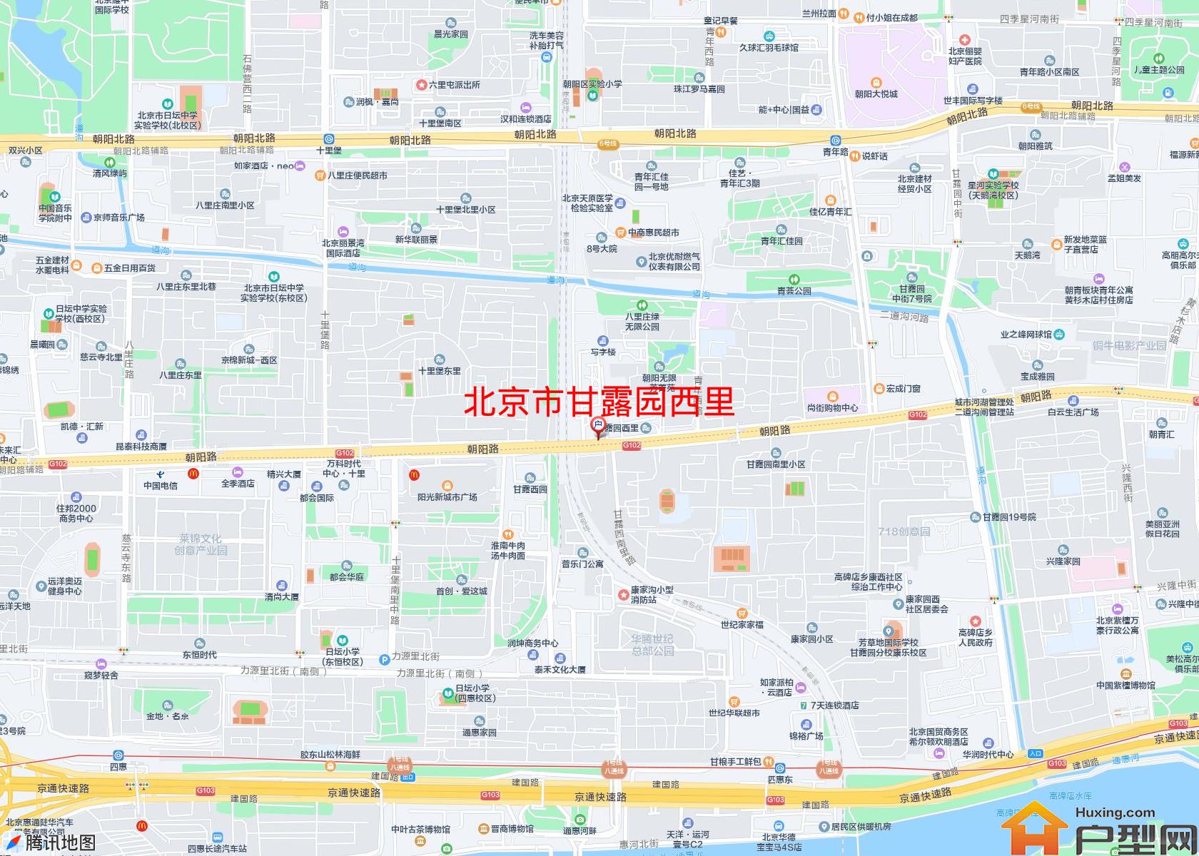 甘露园西里小区 - 户型网