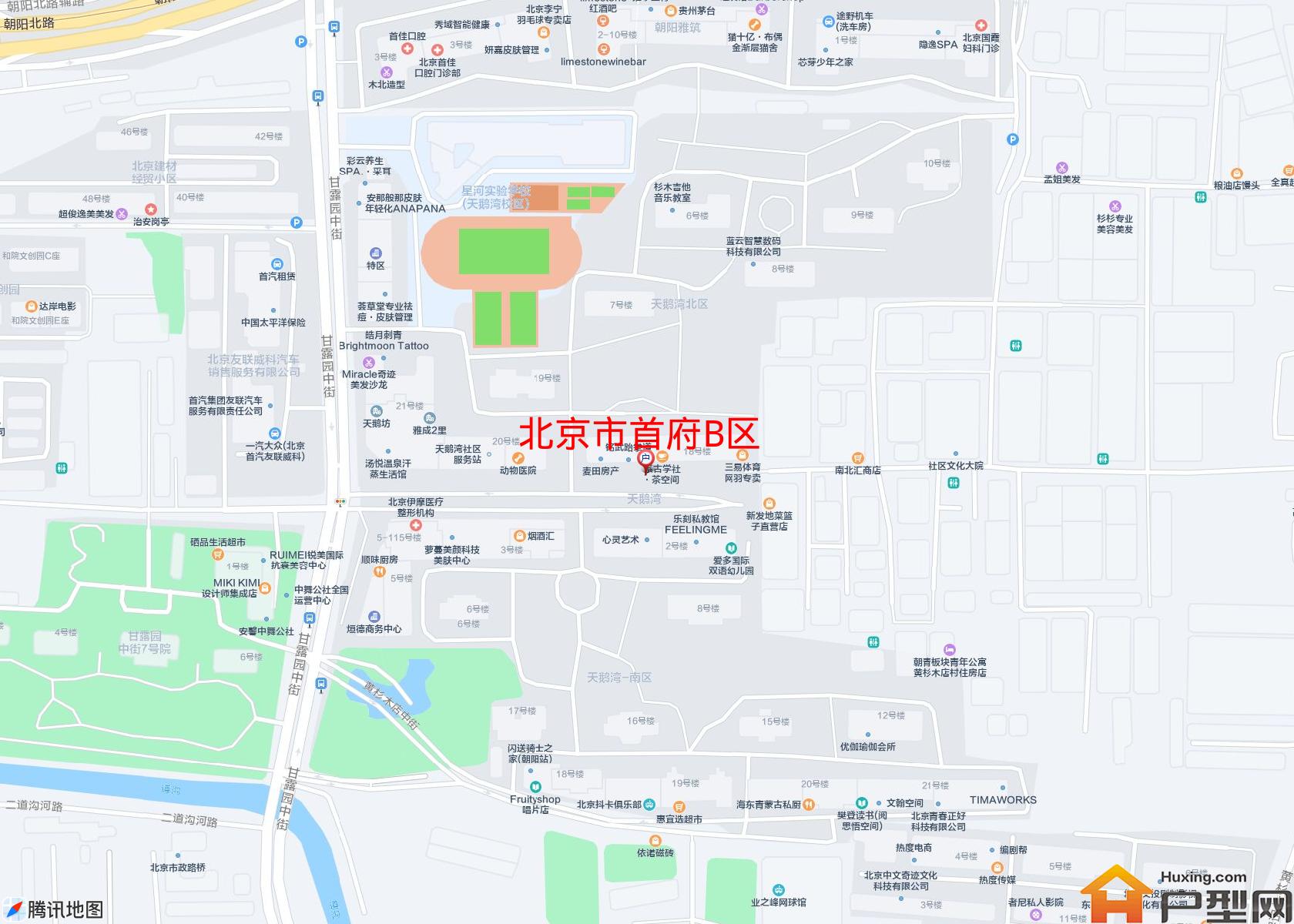 首府B区小区 - 户型网