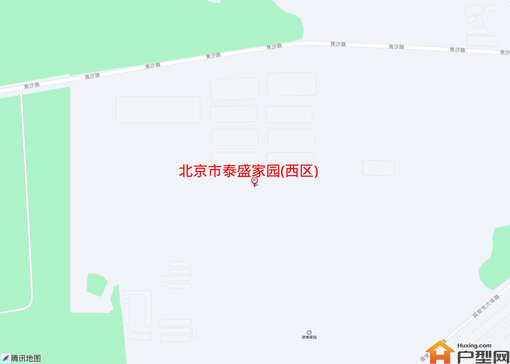 泰盛家园(西区)小区 - 户型网