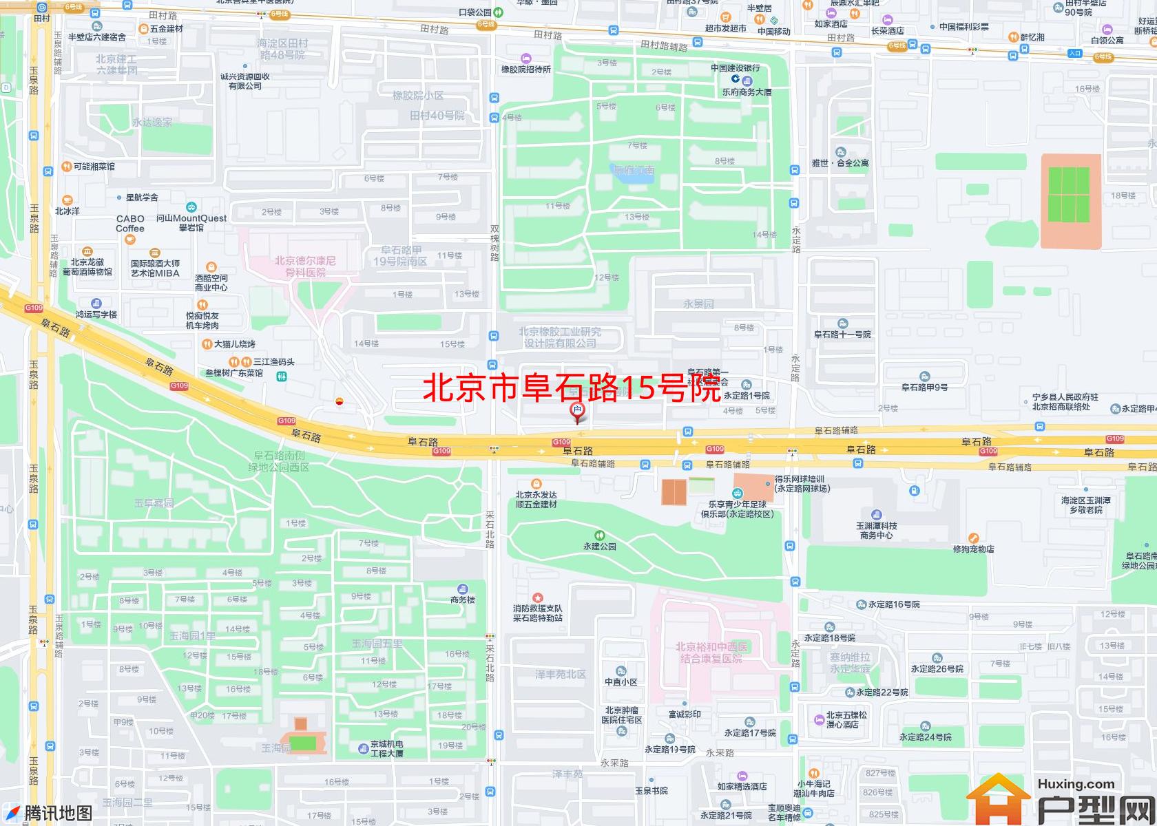 阜石路15号院小区 - 户型网