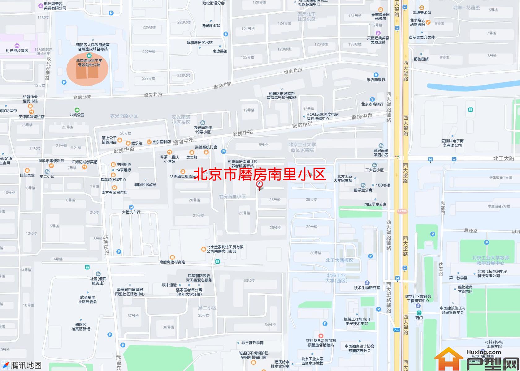 磨房南里小区小区 - 户型网
