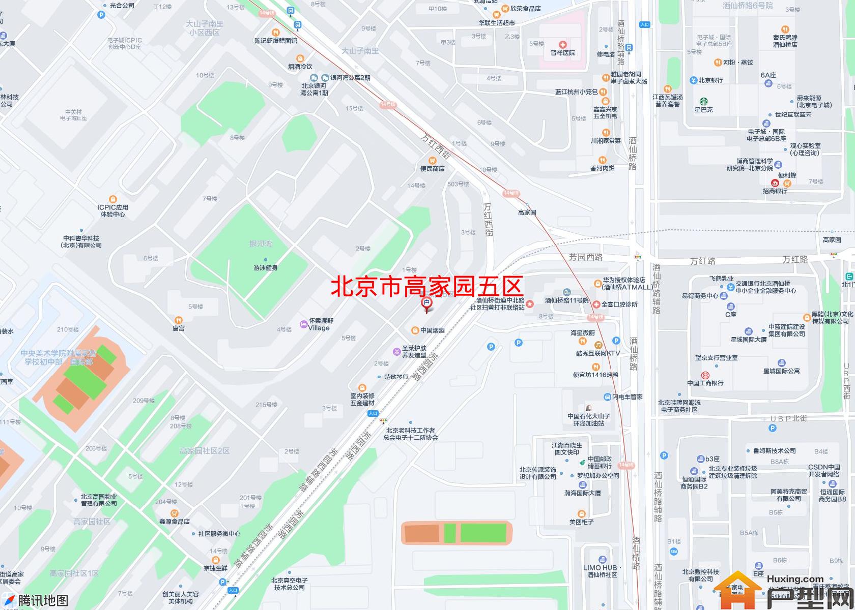 高家园五区小区 - 户型网
