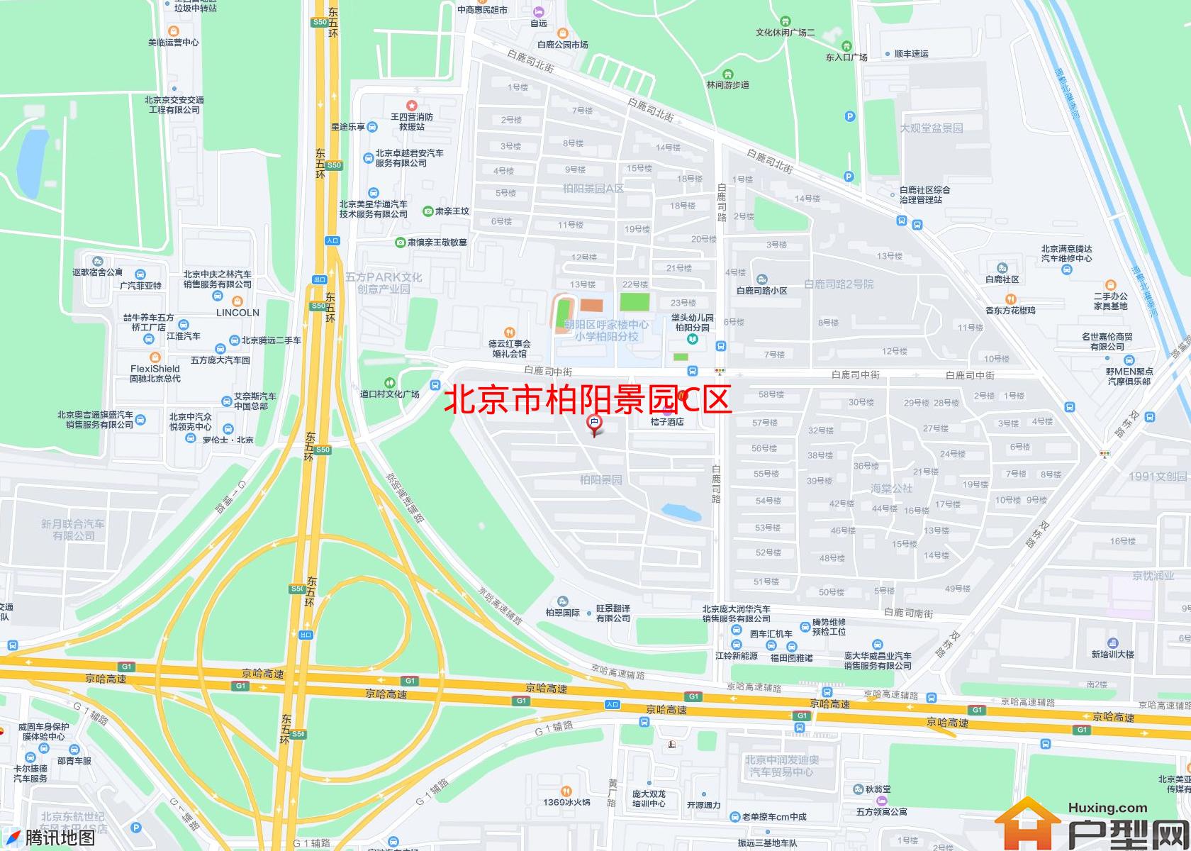 柏阳景园C区小区 - 户型网