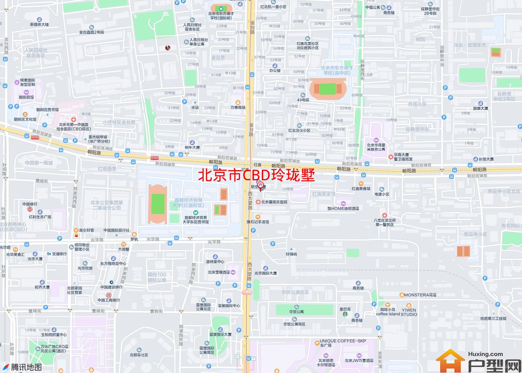 CBD玲珑墅小区 - 户型网