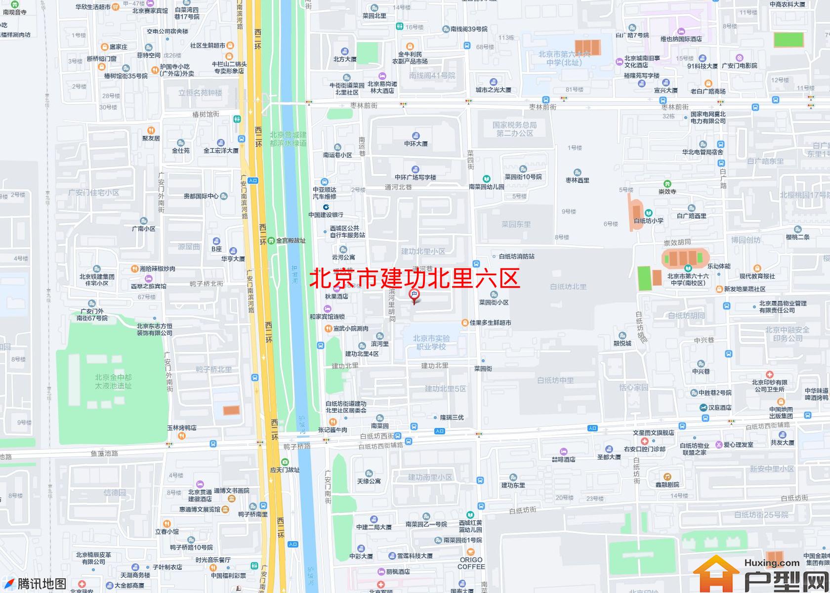 建功北里六区小区 - 户型网