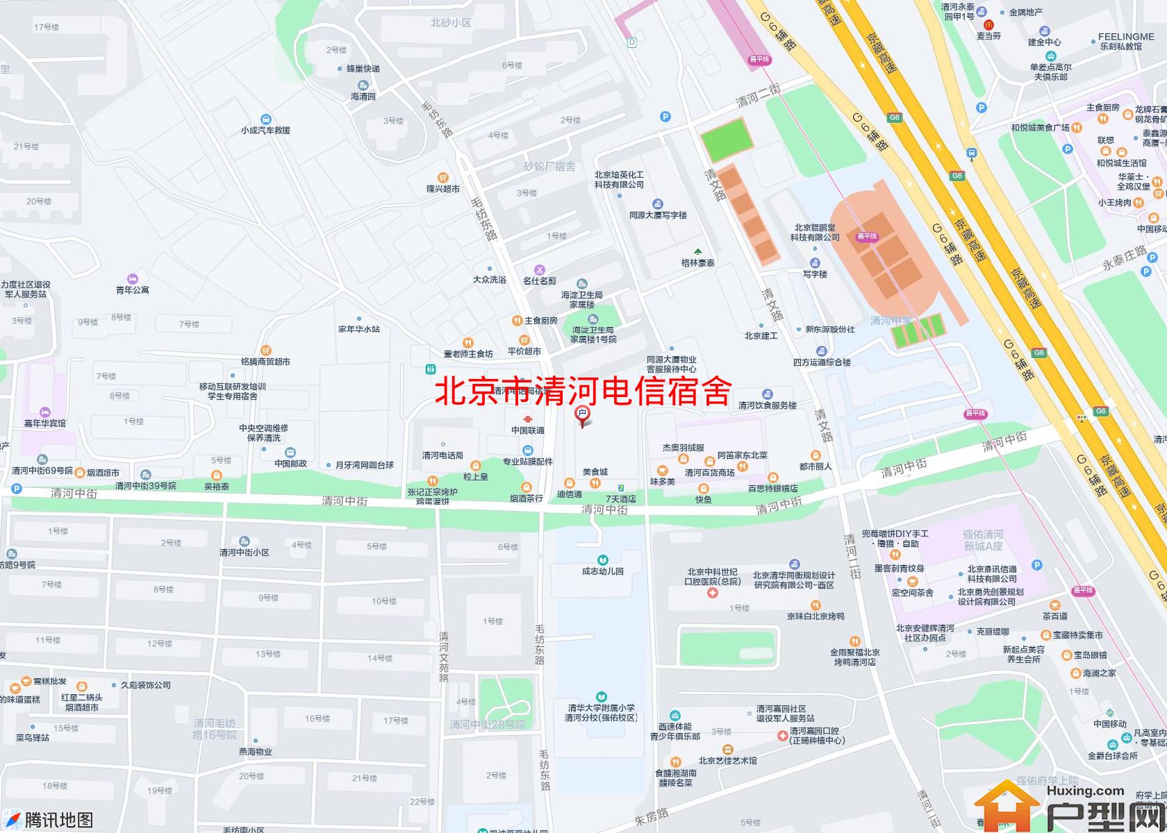 清河电信宿舍小区 - 户型网