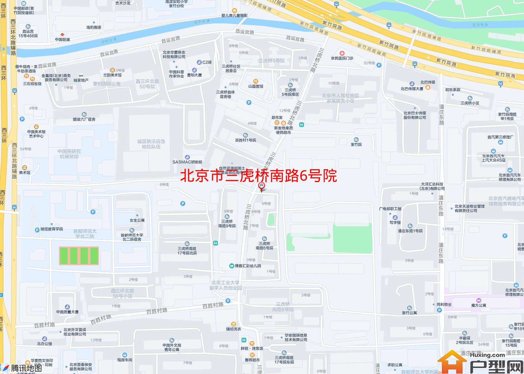 三虎桥南路6号院小区 - 户型网