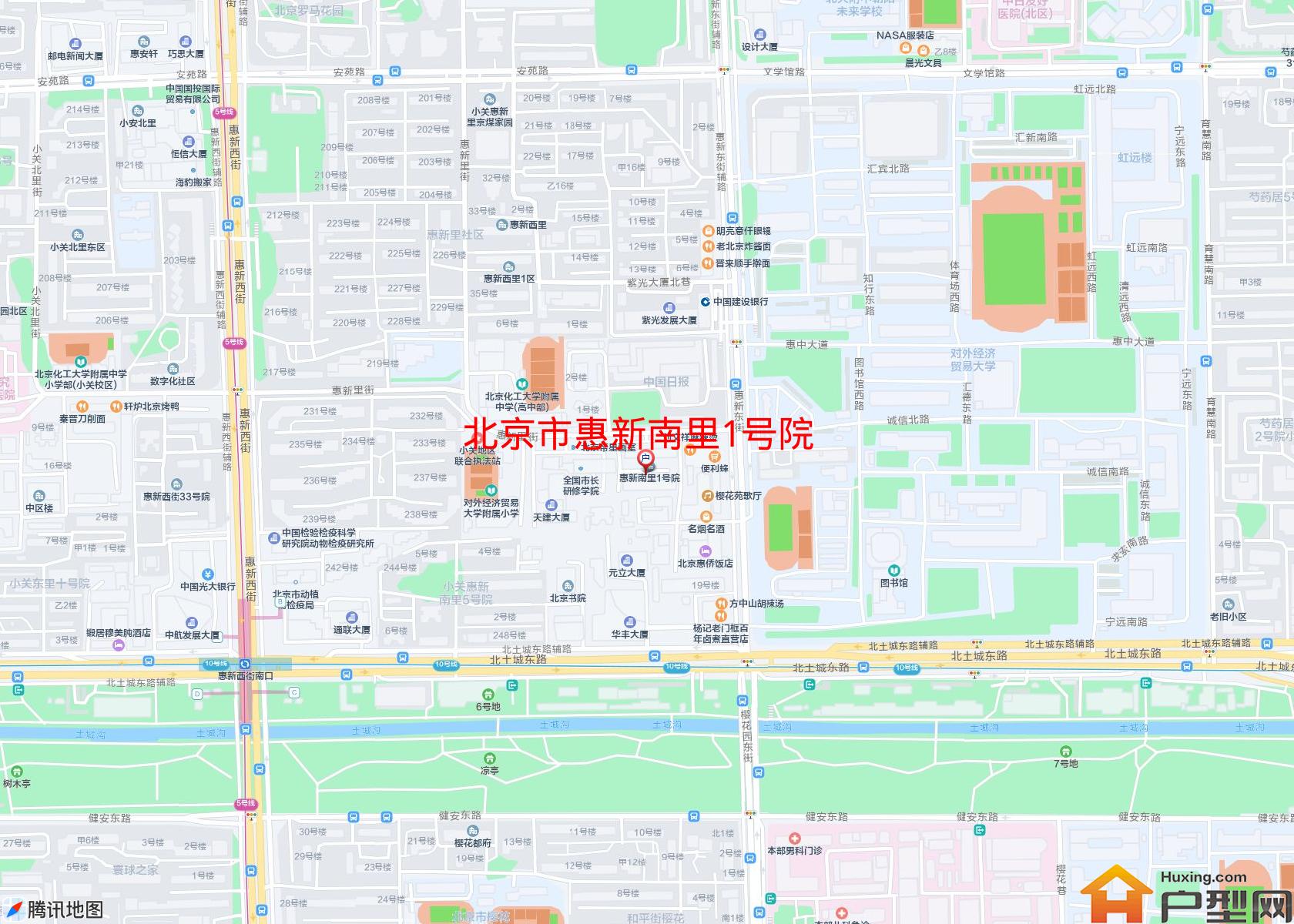 惠新南里1号院小区 - 户型网