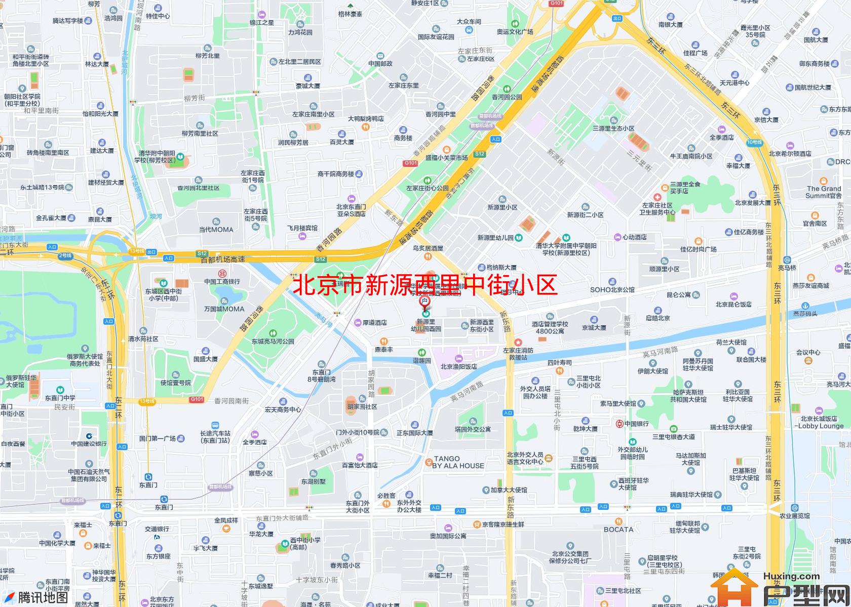 新源西里中街小区小区 - 户型网