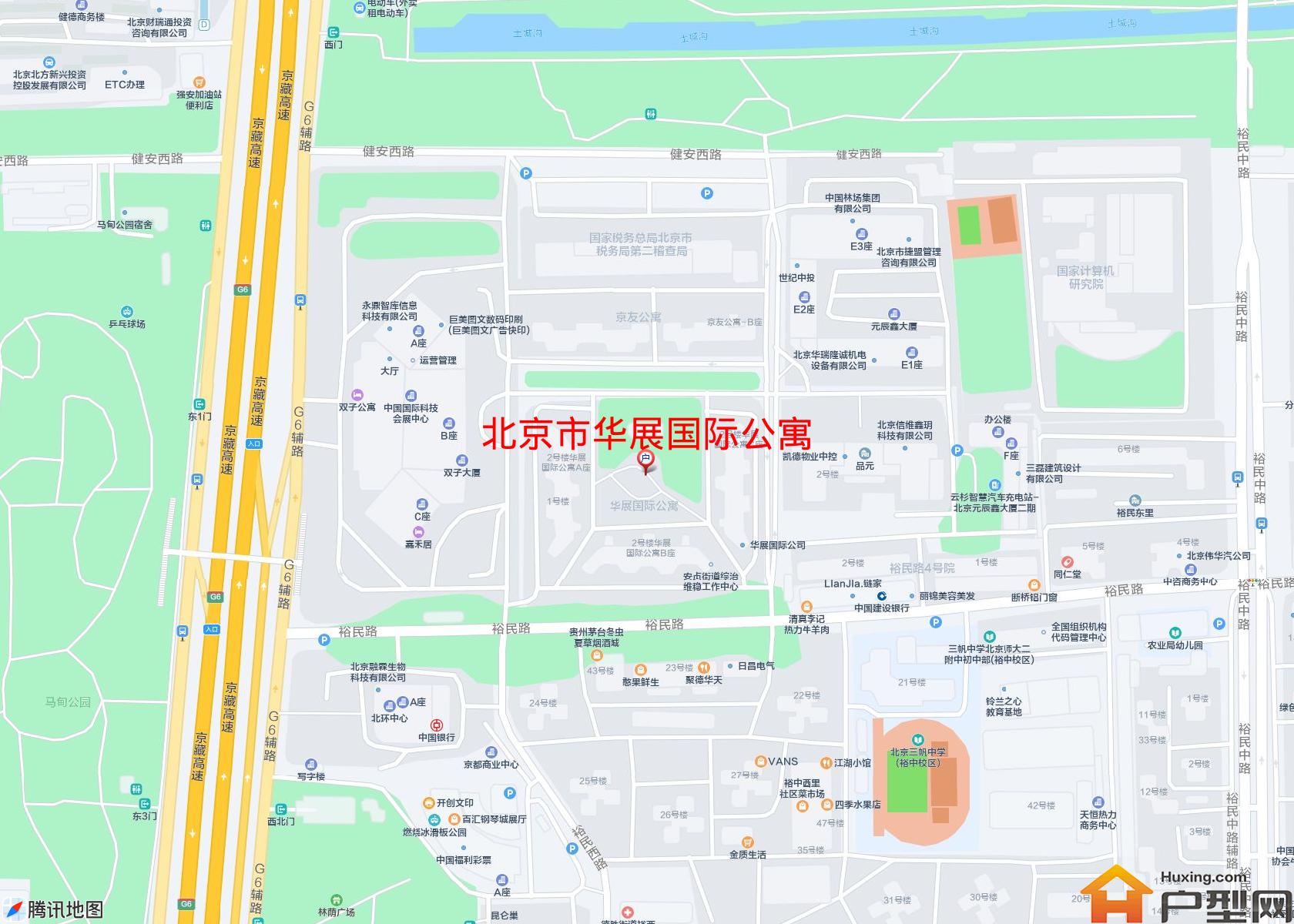 华展国际公寓小区 - 户型网
