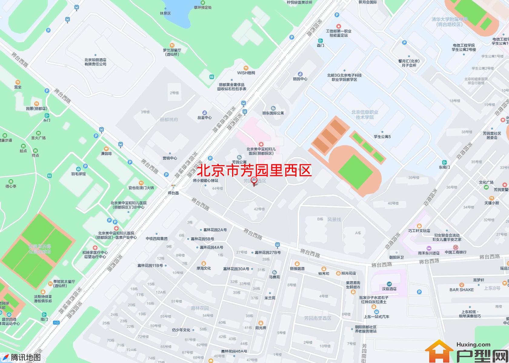 芳园里西区小区 - 户型网