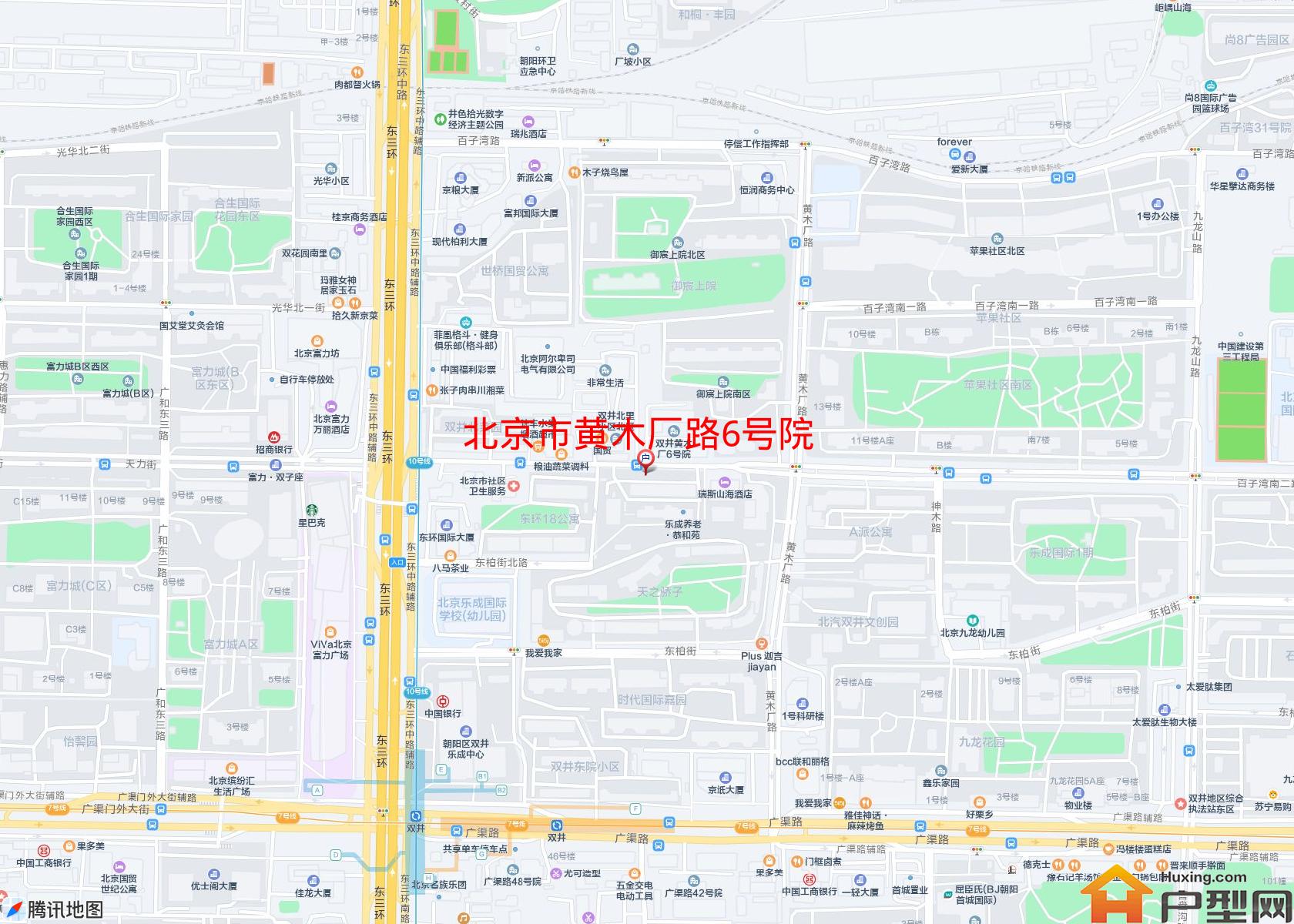 黄木厂路6号院小区 - 户型网