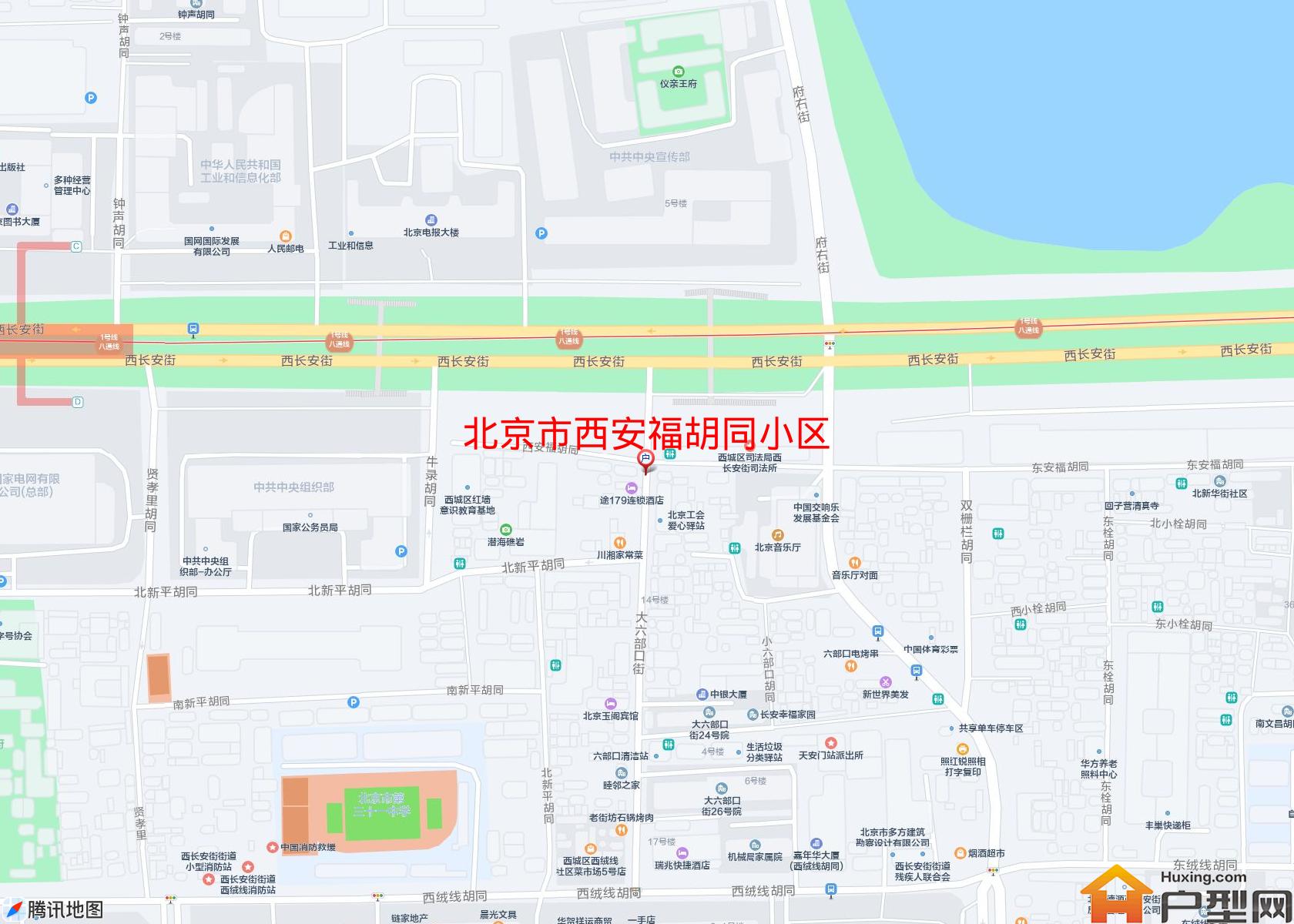 西安福胡同小区小区 - 户型网