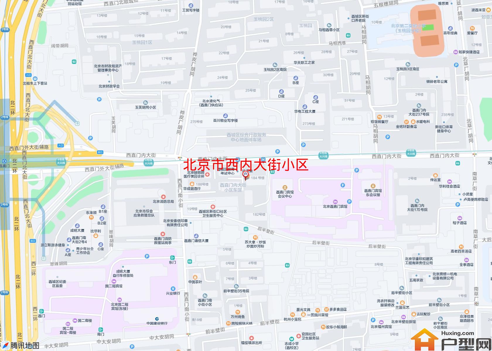 西内大街小区小区 - 户型网 西内大街小区小区 - 户型网