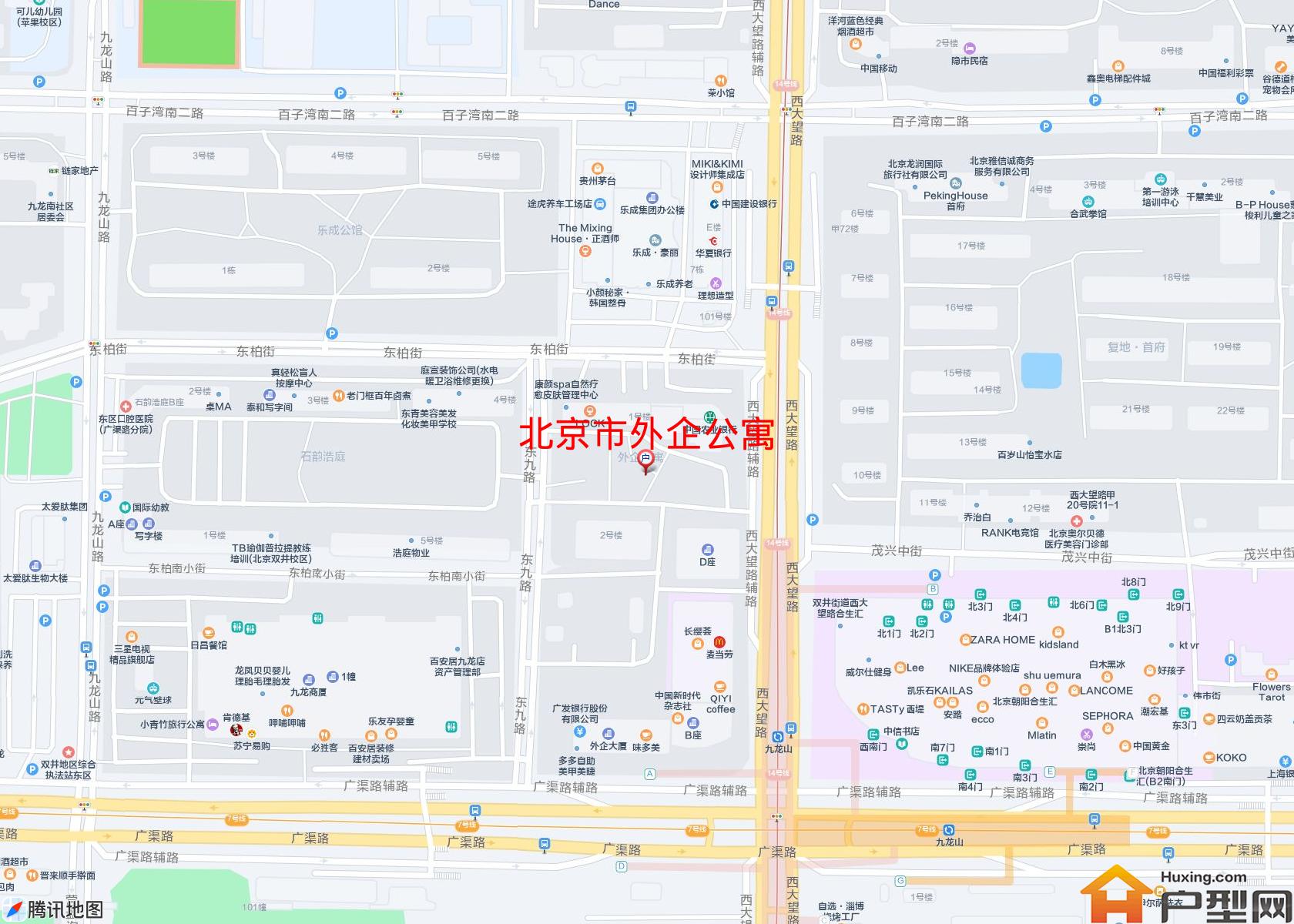 外企公寓小区 - 户型网