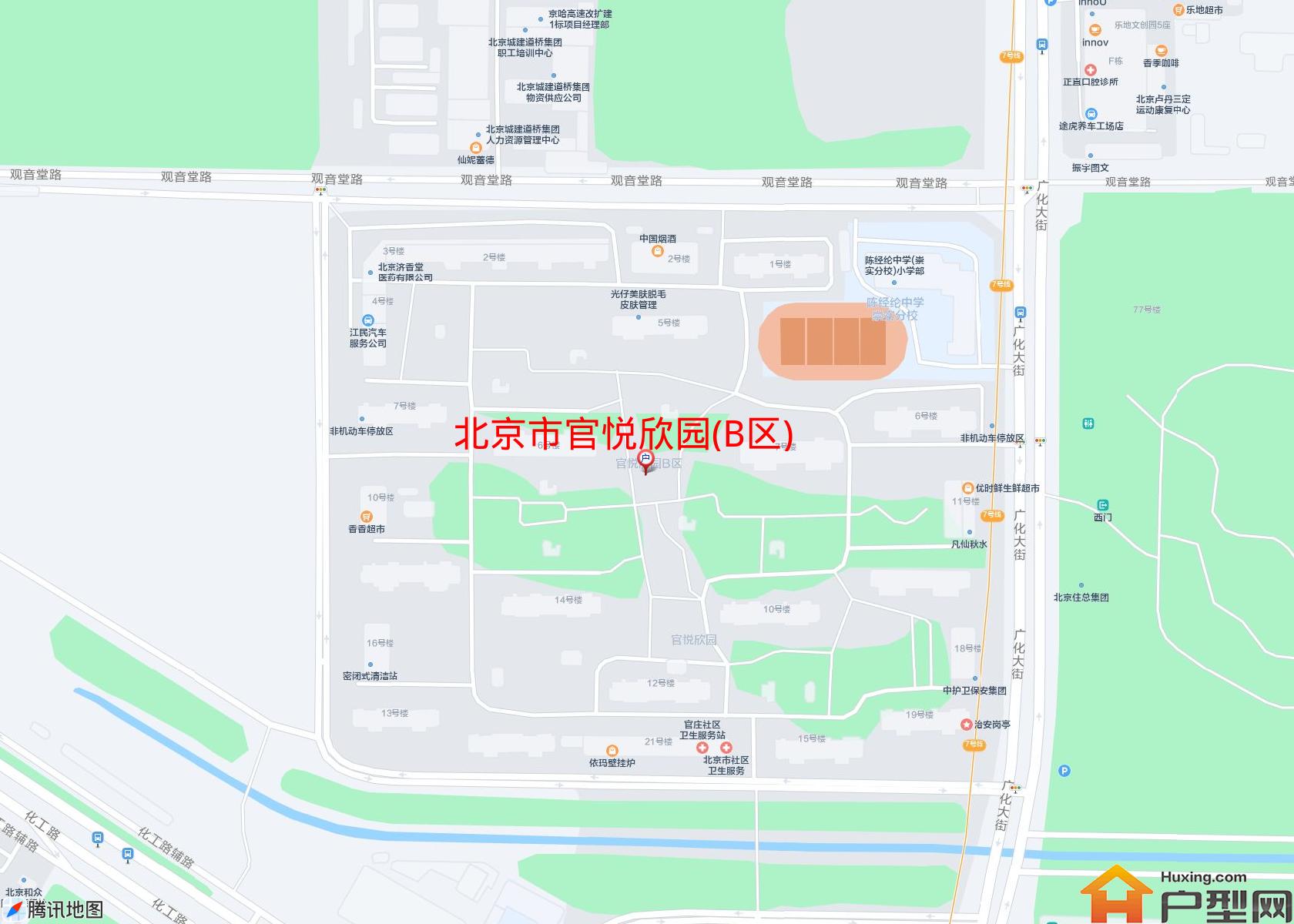 官悦欣园(B区)小区 - 户型网