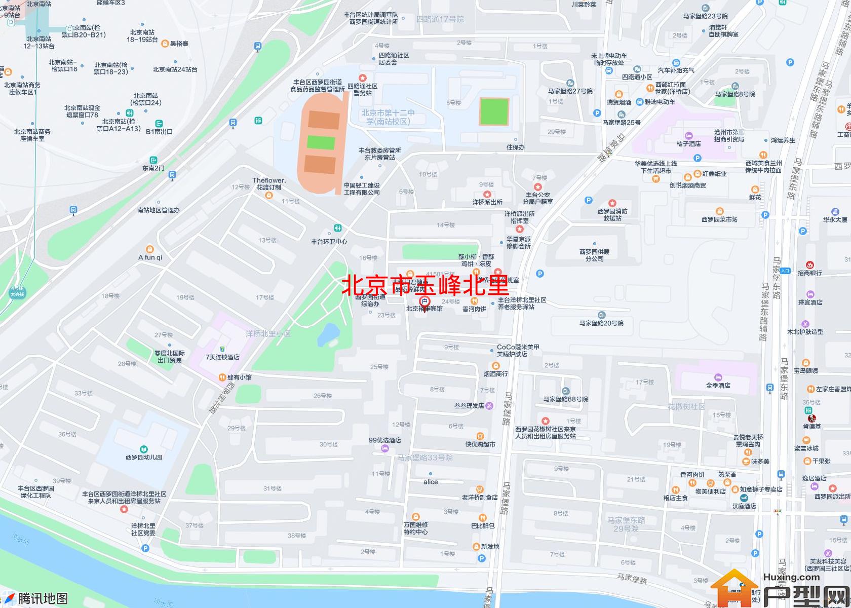 玉峰北里小区 - 户型网