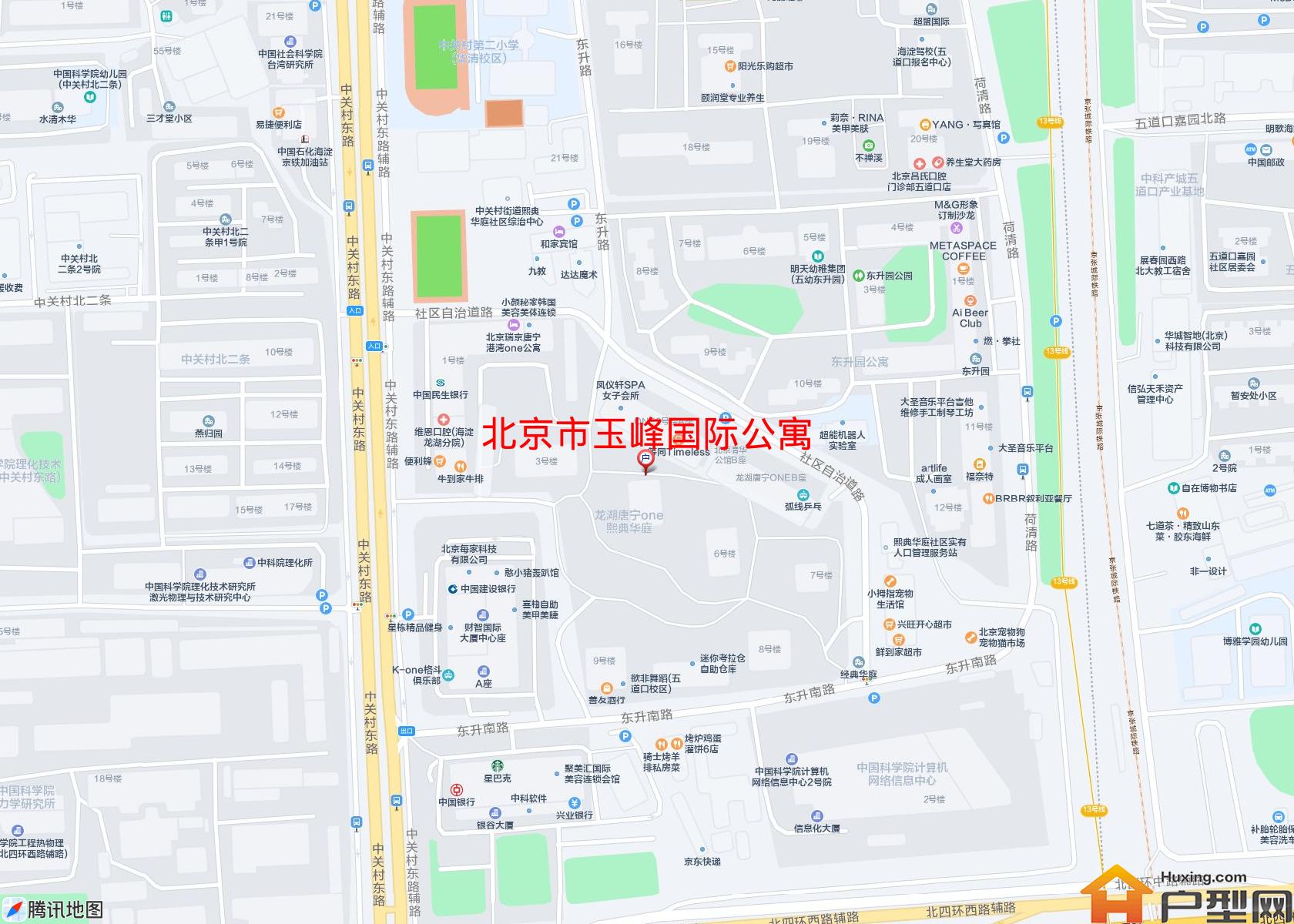 玉峰国际公寓小区 - 户型网