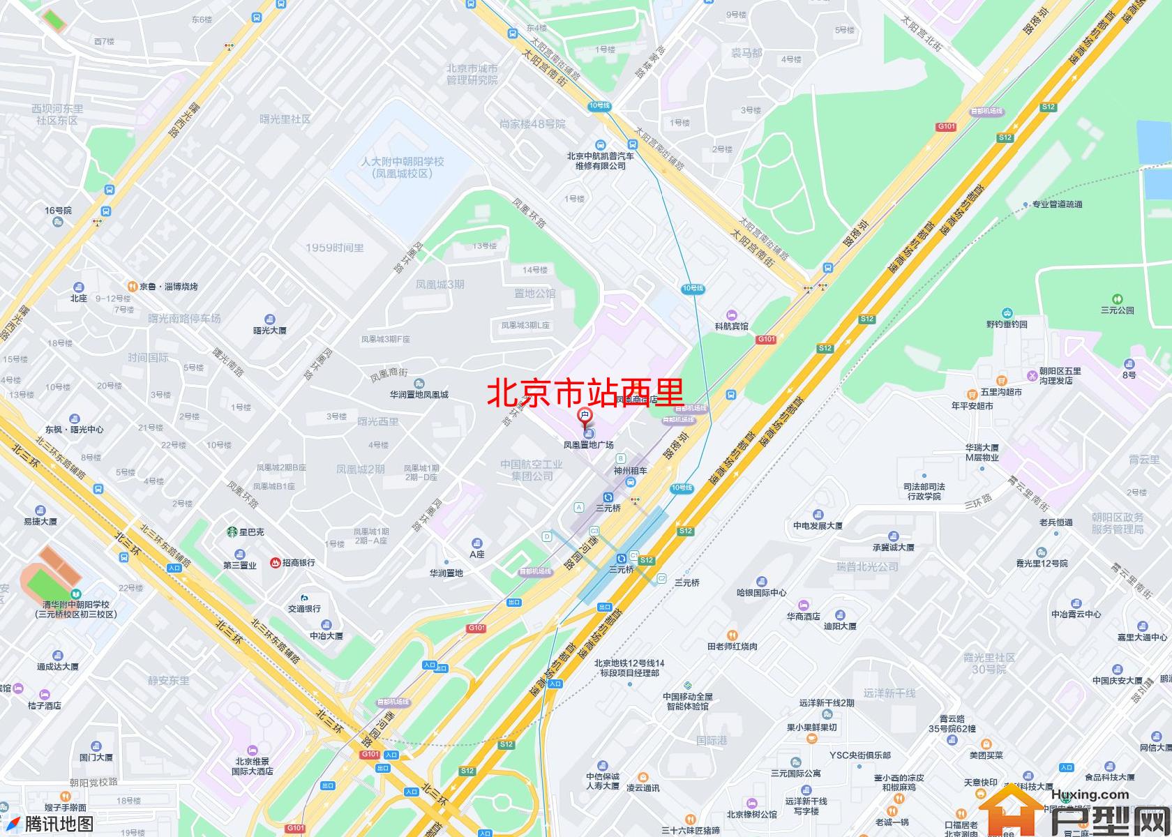站西里小区 - 户型网