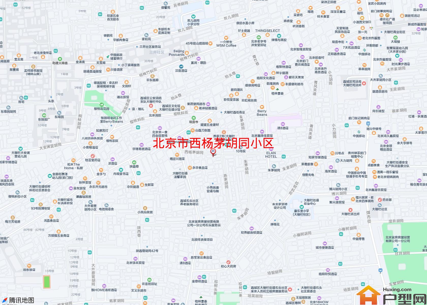 西杨茅胡同小区小区 - 户型网